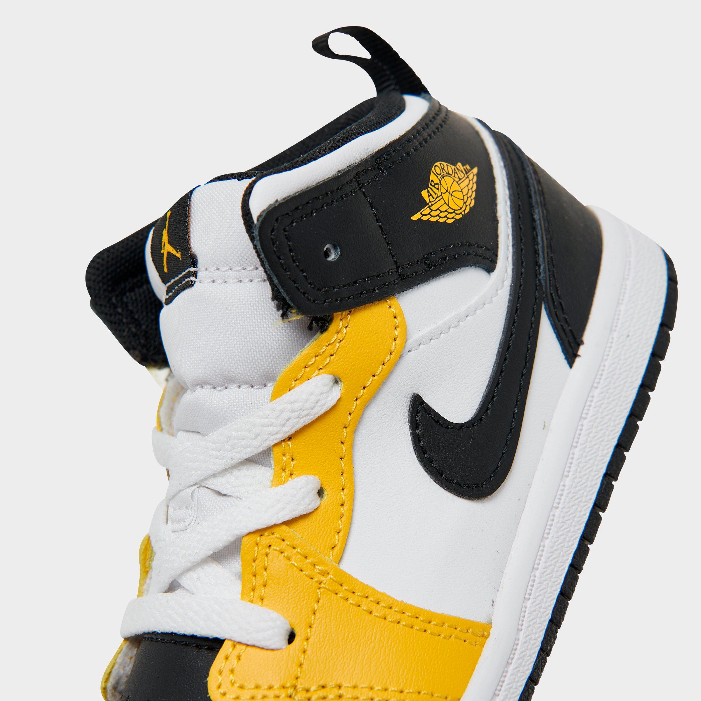 [DQ8425-701] TODDLERS AIR JORDAN RETRO 1 MID 'YELLOW OCHRE (TD)'