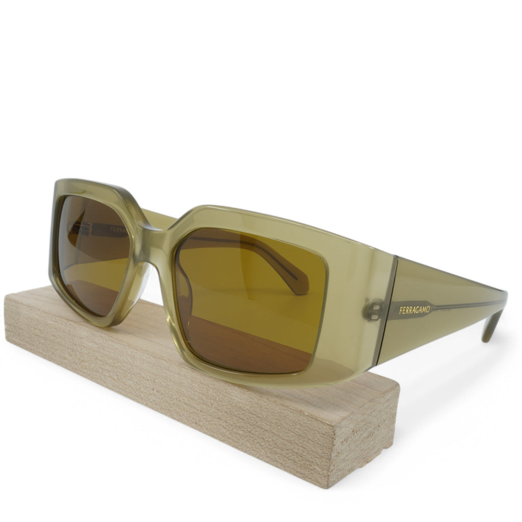 [SF1101S-330] UNISEX SALVATORE FERRAGAMO RECTANGLE SUNGLASSES