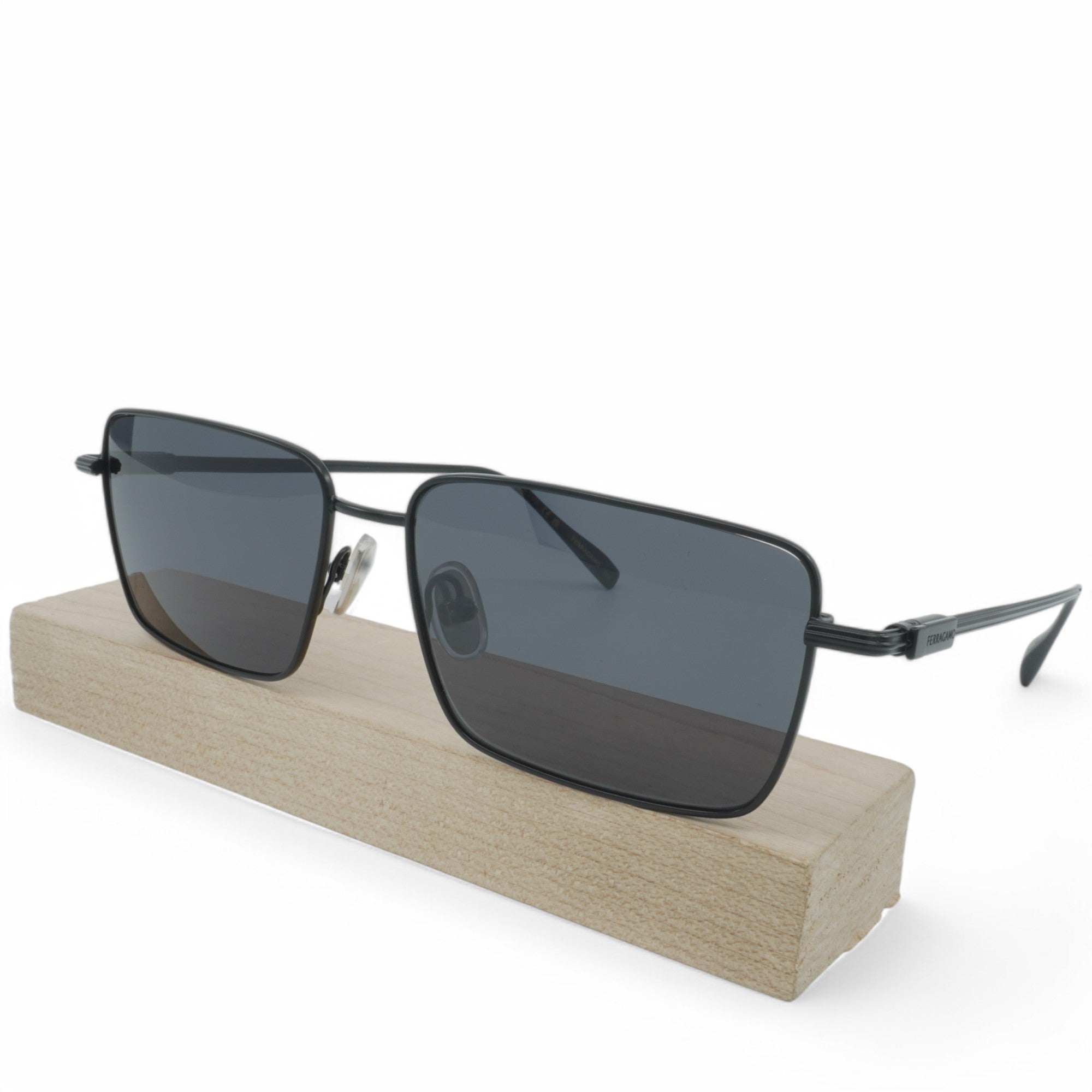 [SF309S-002] UNISEX SALVATORE FERRAGAMO RECTANGLE SUNGLASSES