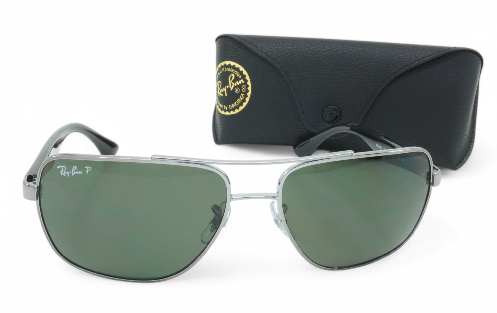 [RB3483-004/58] Unisex Ray Ban SQUARE Polarized Sunglasses