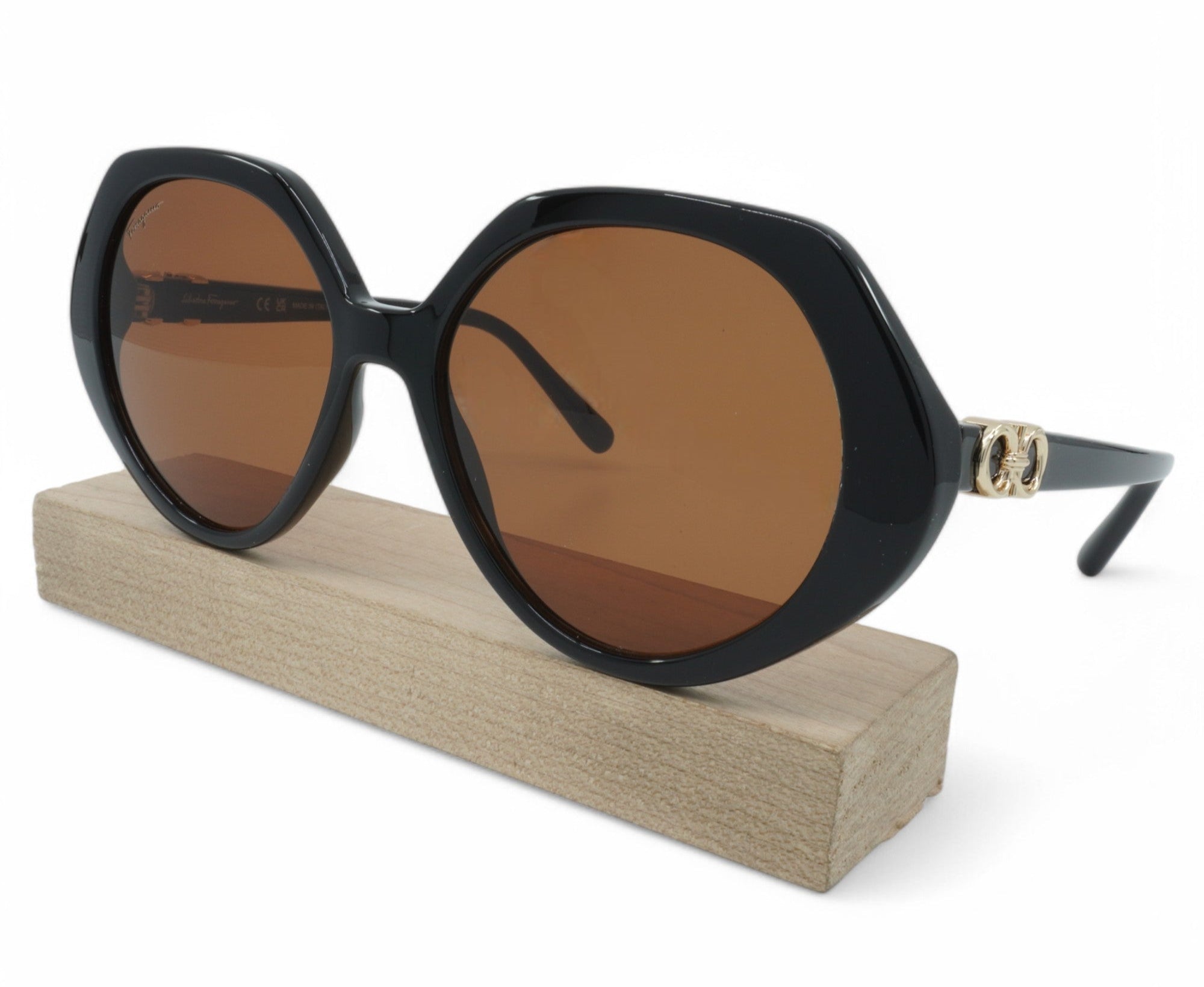 [SF1084S-001] UNISEX SALVATORE FERRAGAMO GEOMETRIC SUNGLASSES