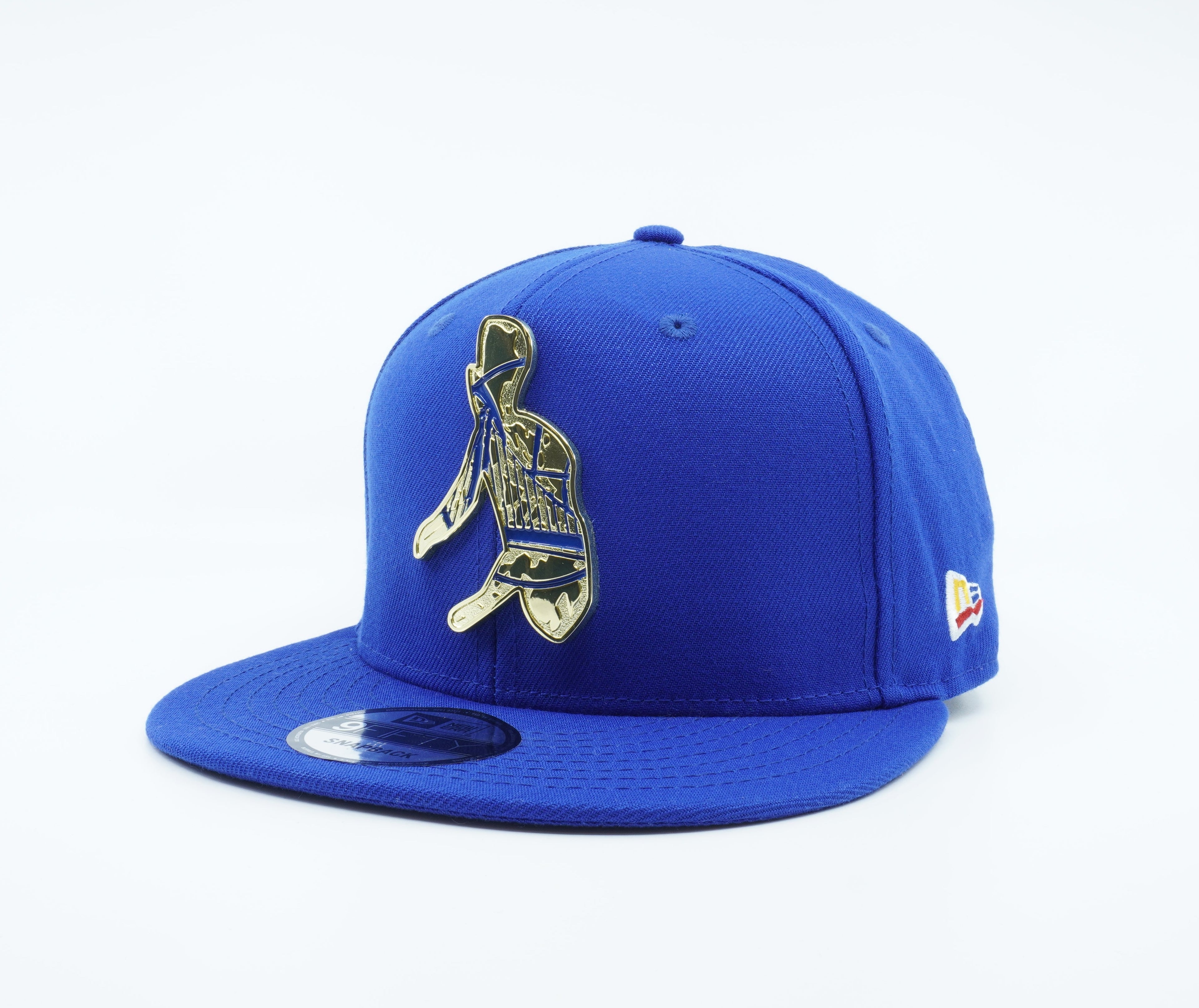 [11916393] Mens New Era NBA Golden State Warriors Gold Stated 950 Snapback