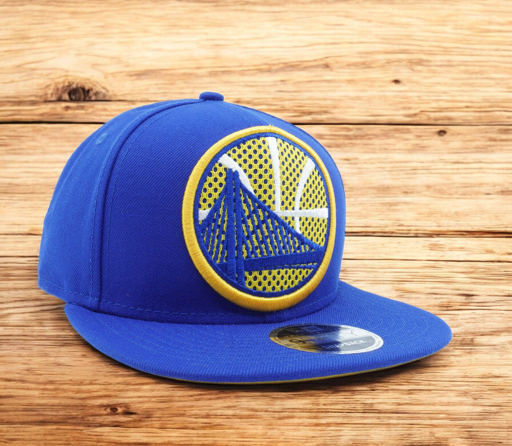[80633999] Mens New Era NBA Golden State Warriors Meshed Mix 950 Snapback