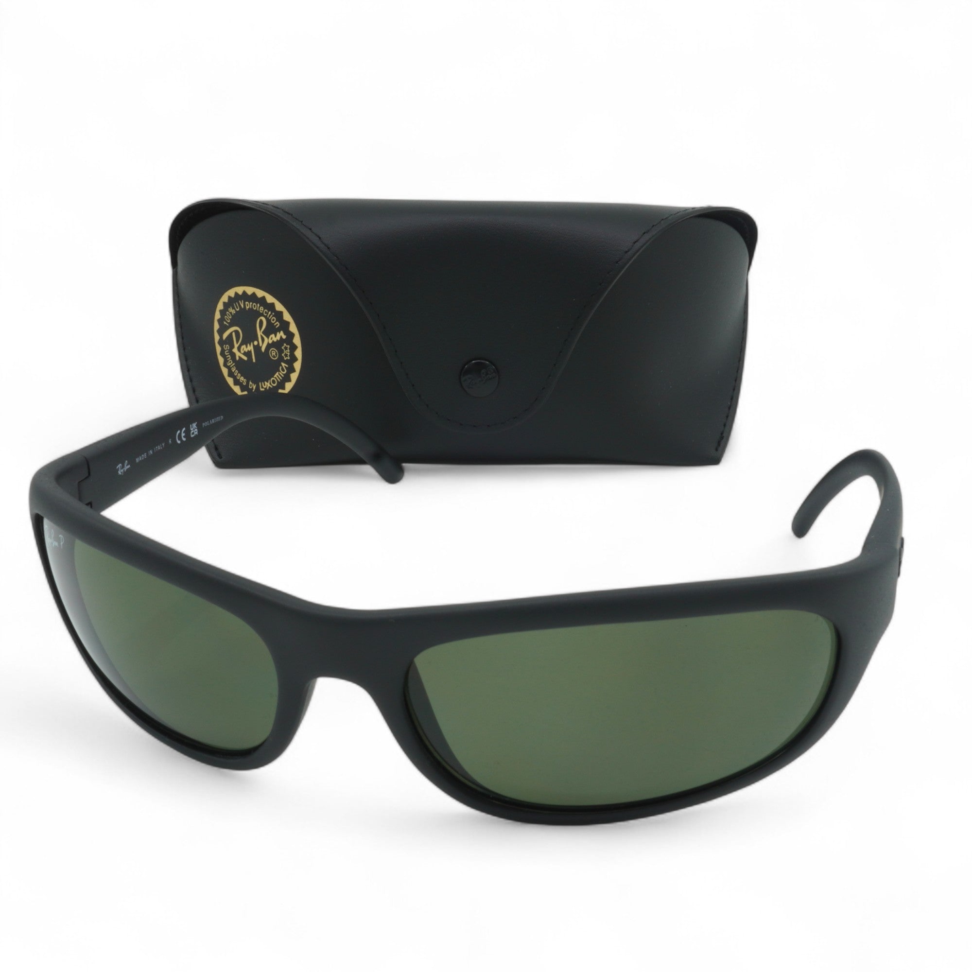 [RB4033-601/S48_60] Mens Ray-Ban Predator Rectangular Polarized Sunglasses