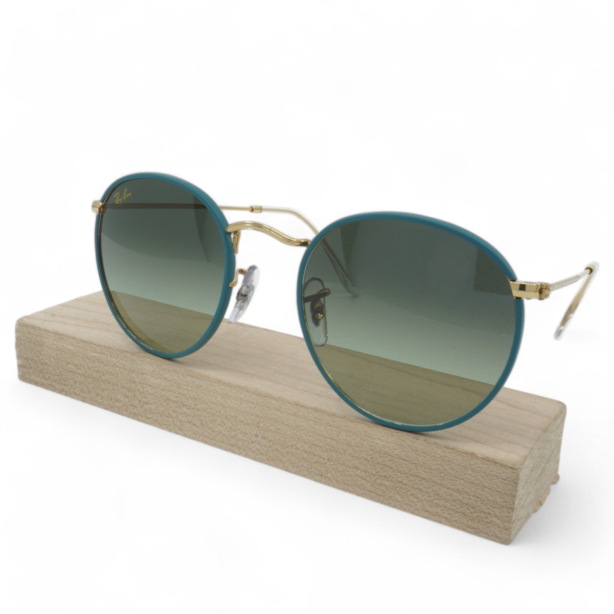 [RB3447JM-9196BH_50] UNISEX RAY-BAN ROUND FULL COLOR SUNGLASSES