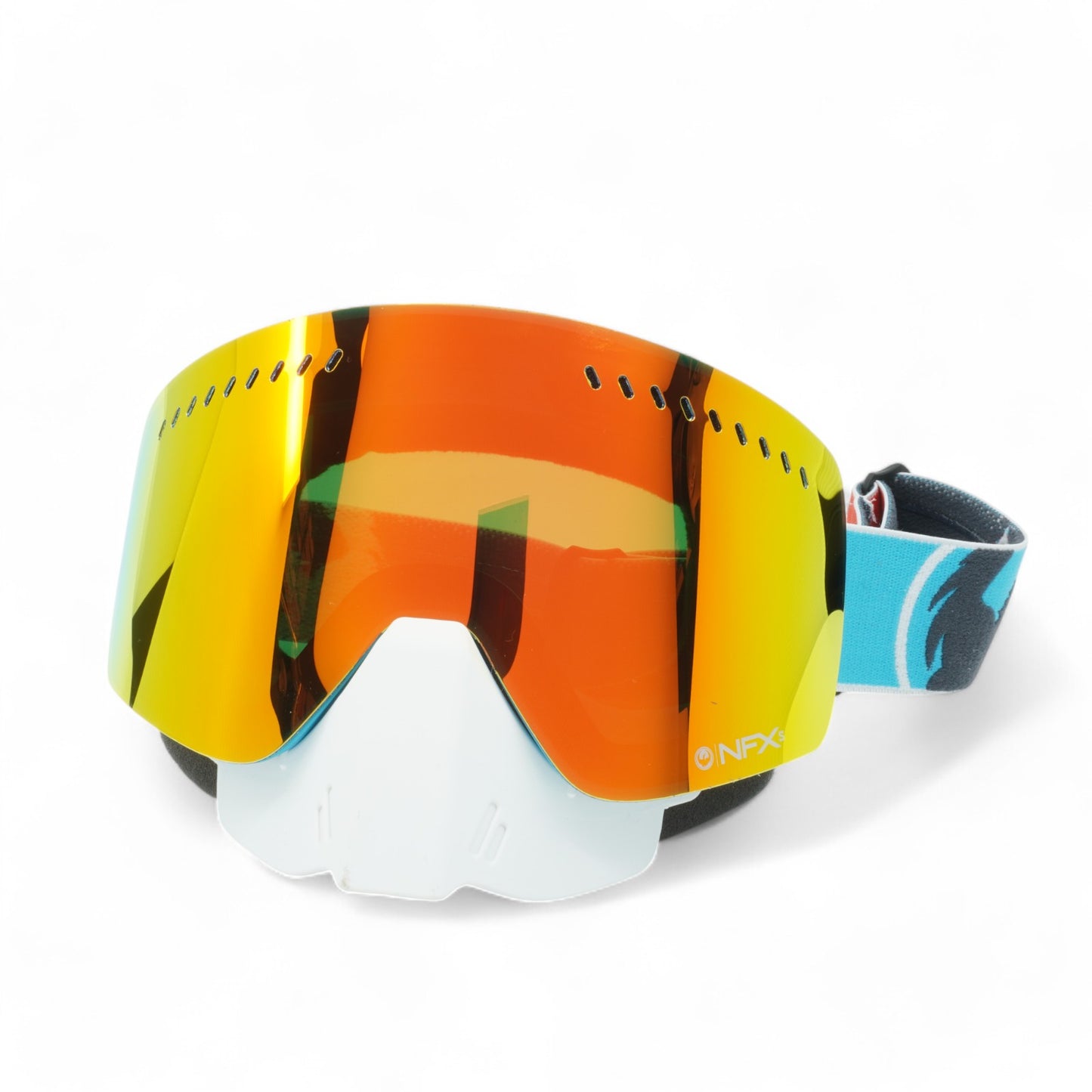 [267376438624] Mens Dragon Alliance NFXs Snowmobile 5 Goggles