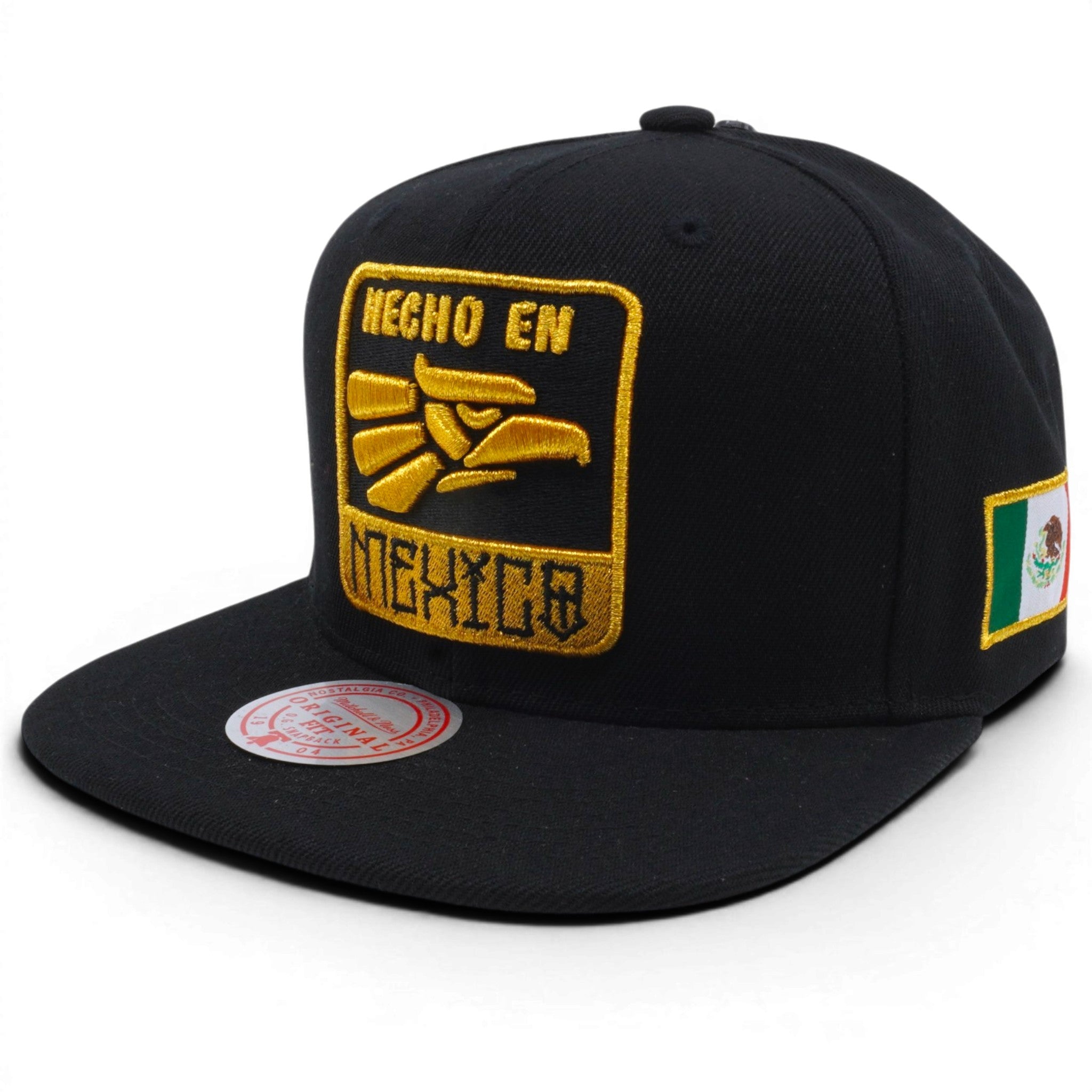 Mens Mitchell & Ness BRANDED HECHO EN MEXICO SNAPBACK