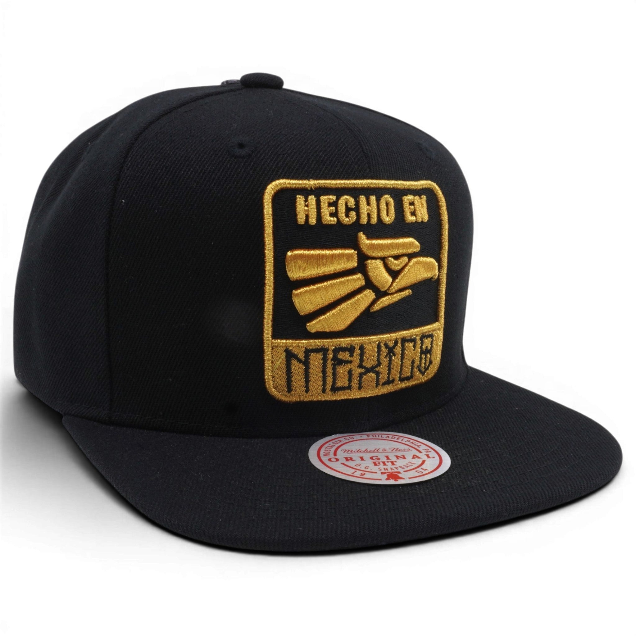Mens Mitchell & Ness BRANDED HECHO EN MEXICO SNAPBACK