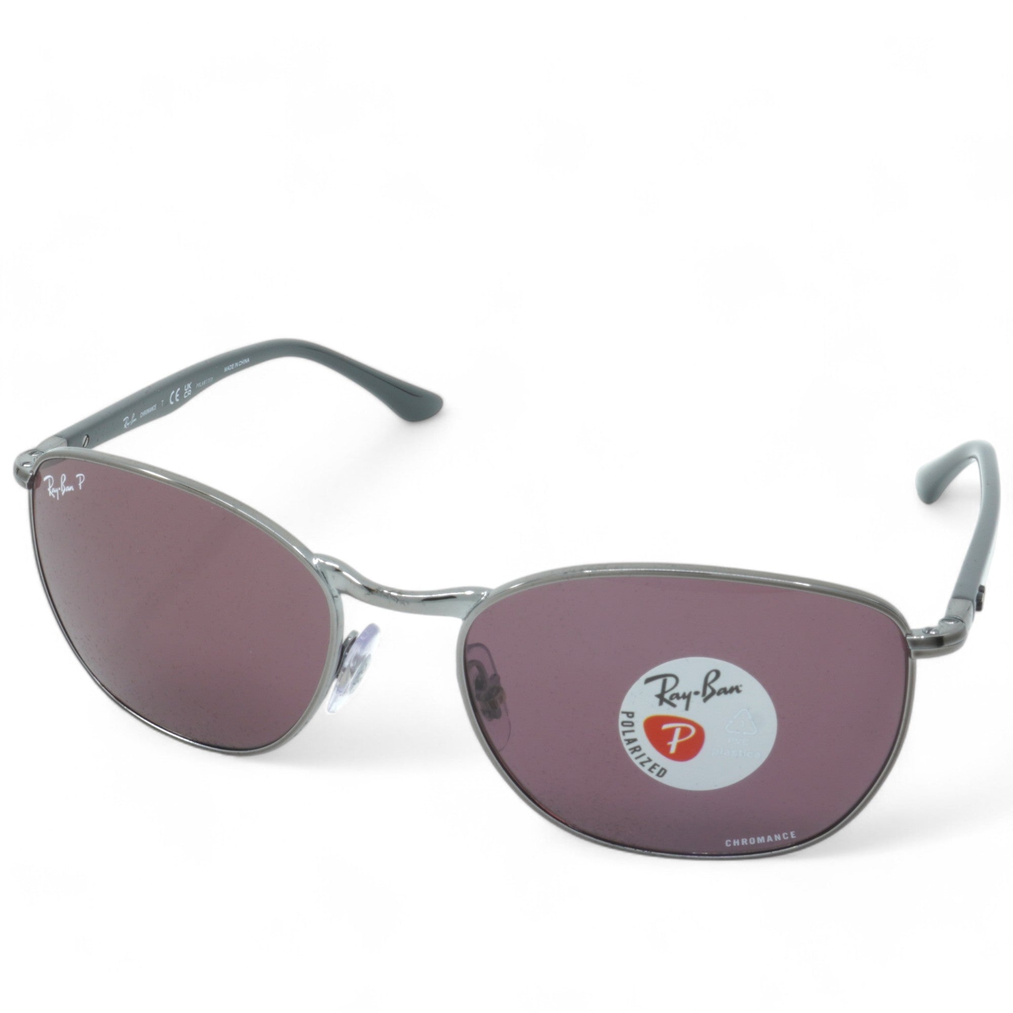 [RB3702-004/AF_57] UNISEX RAY-BAN PILLOW POLARIZED SUNGLASSES