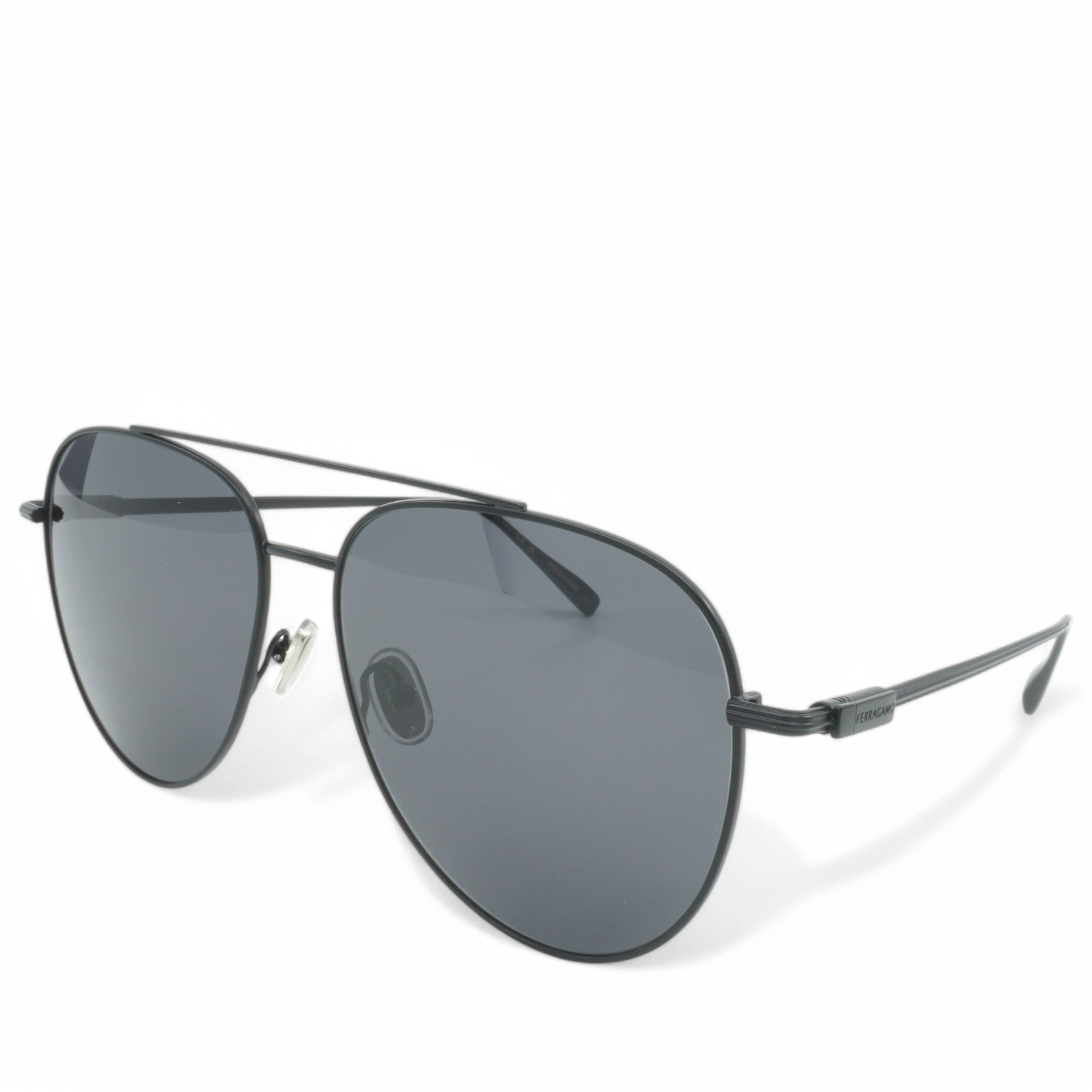 [SF308S-002] UNISEX SALVATORE FERRAGAMO AVIATOR SUNGLASSES