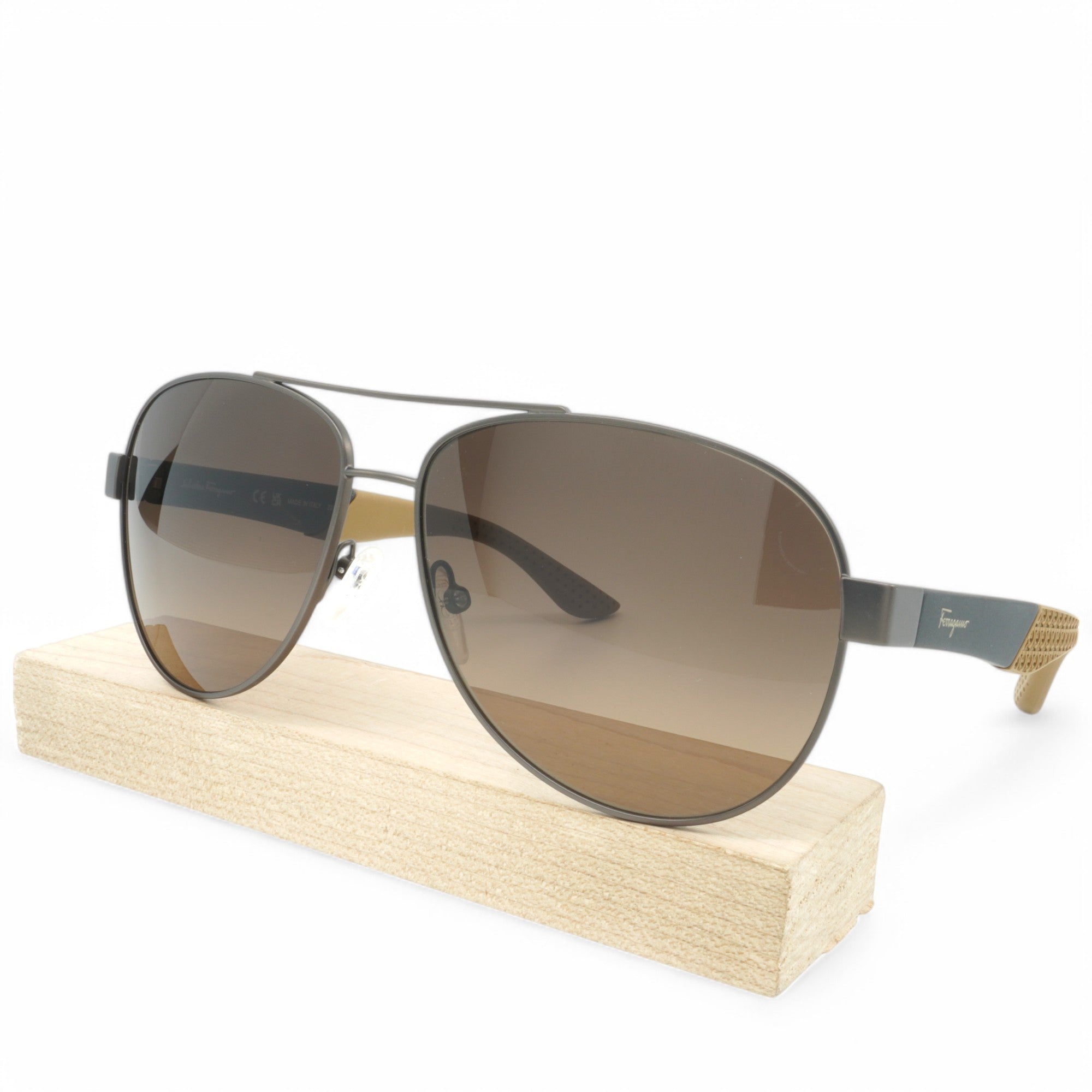 [SF275S-071] UNISEX SALVATORE FERRAGAMO AVIATOR SUNGLASSES