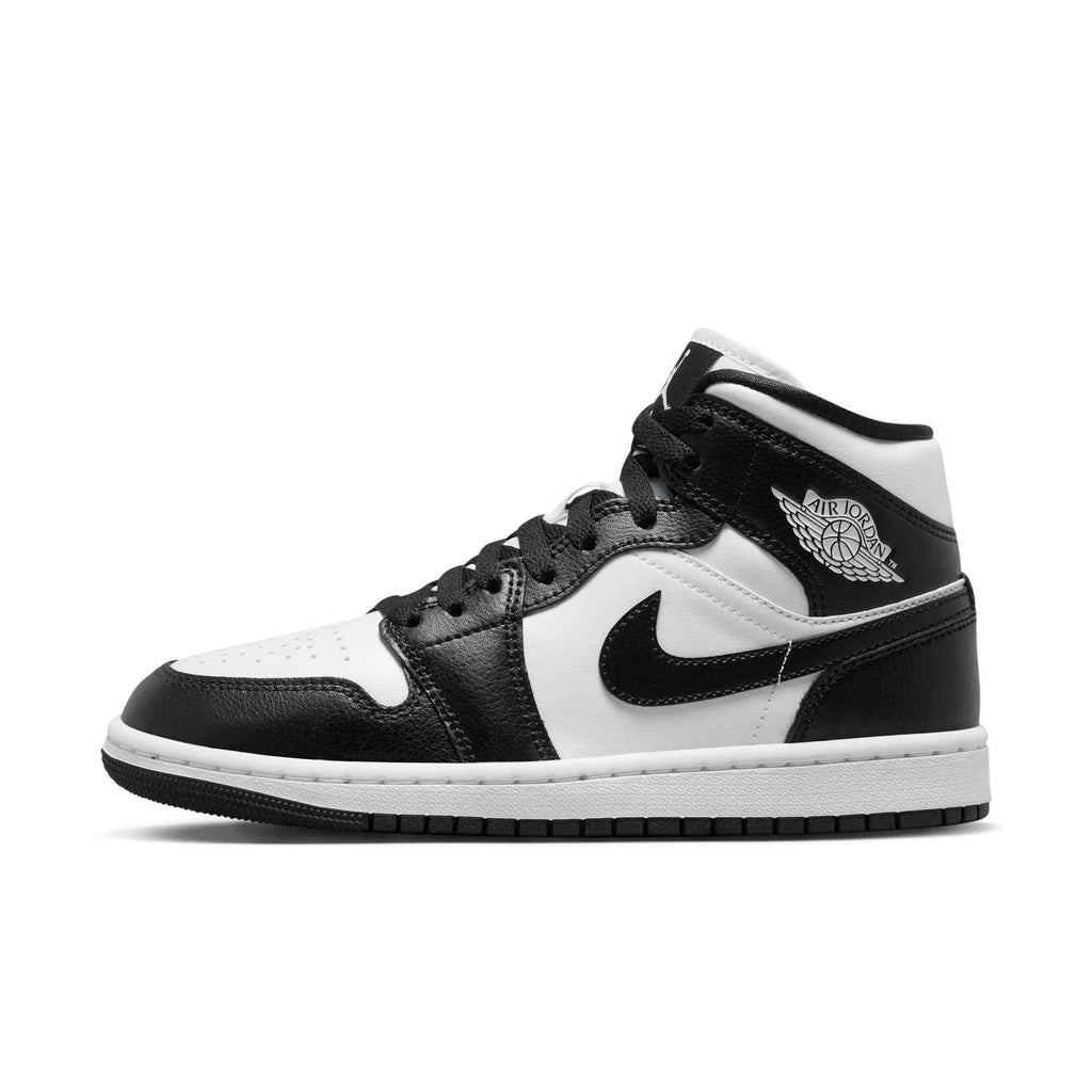[DV0991-101] Womens Air Jordan Retro 1 Mid 'Panda'