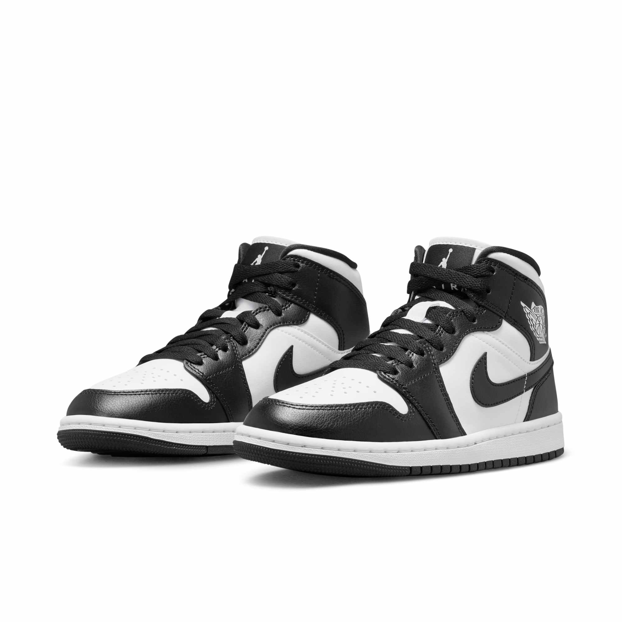 [DV0991-101] Womens Air Jordan Retro 1 Mid 'Panda'