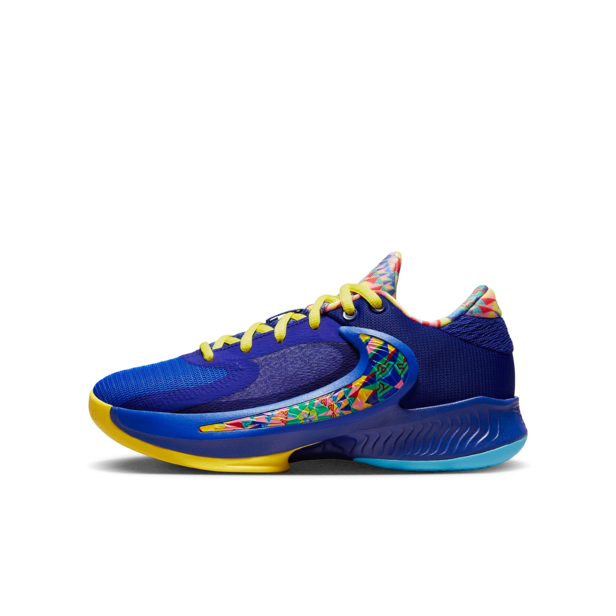 [DV3017-400] Grade School Nike ZOOM FREAK 4 SE GS 'KALEIDOSCOPE'