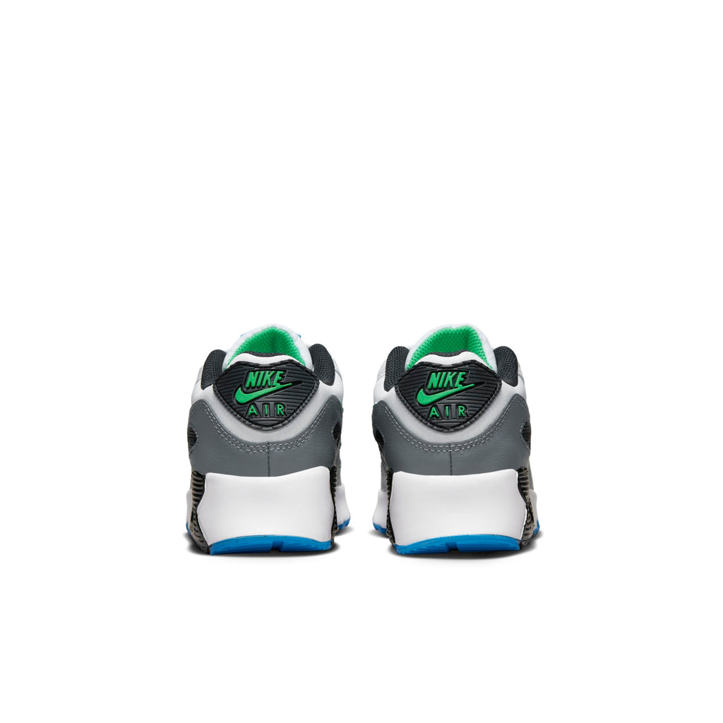 [DV3608-102] Preschool Nike AIR MAX 90 LEATHER PS 'WHITE STADIUM GREEN'
