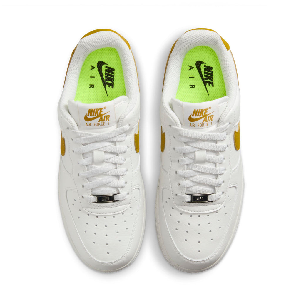 [DV3808-101] Womens Nike AIR FORCE 1 LOW '07 SE 'NEXT NATURE SUMMIT WHITE BRONZINE'