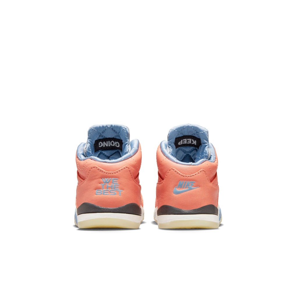 [DV4981-641] Toddlers Air Jordan Retro 5 'DJ Khaled We The Best Crimson Bliss' (TD)