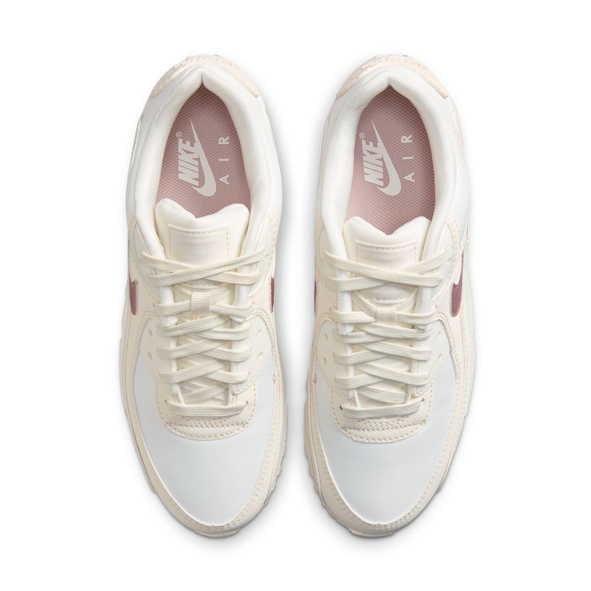 [DX0115-101] Womens Nike AIR MAX 90 'SAIL PINK OXFORD'