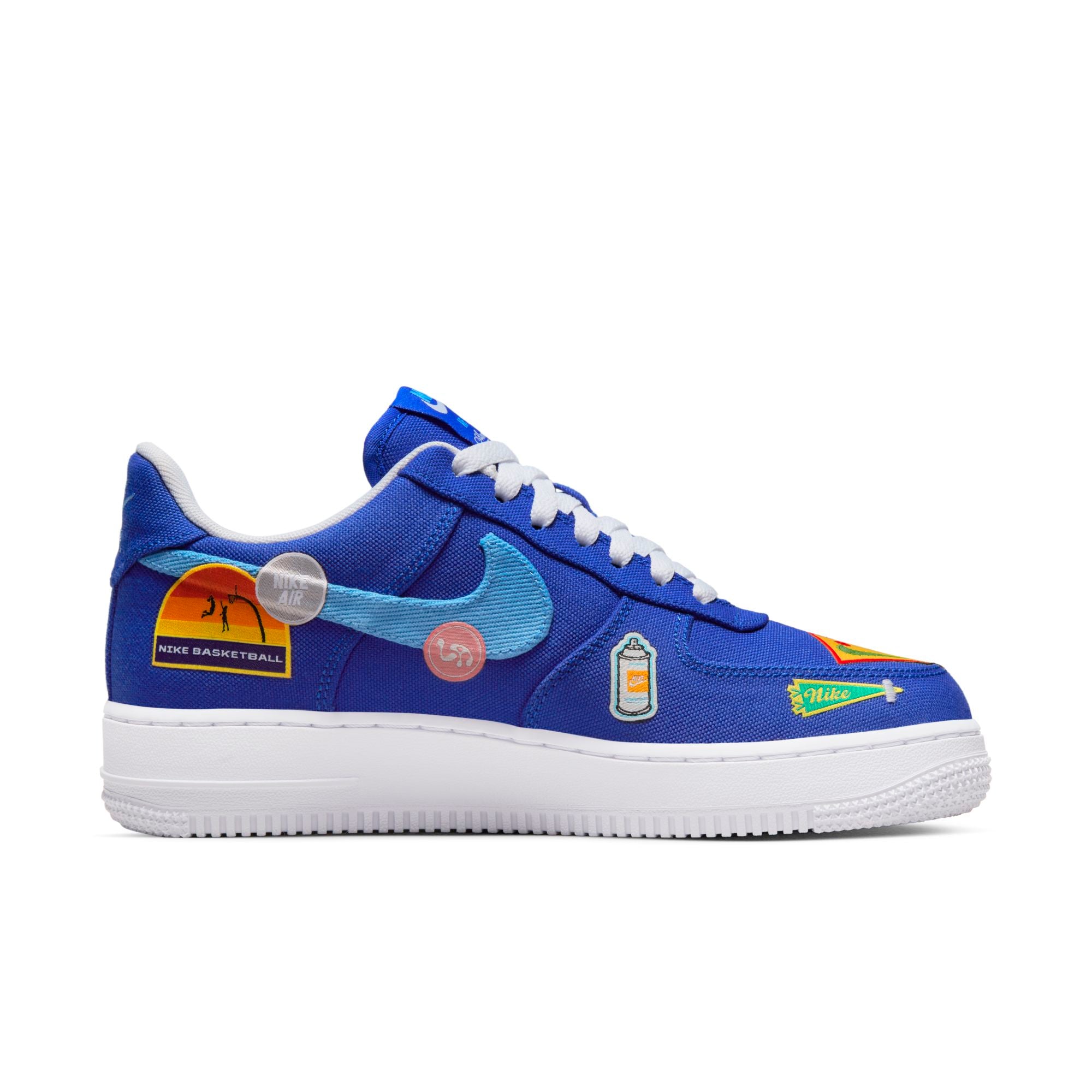 [DX2306-400] Womens Nike Air Force 1 Low '07 PRM 'Los Angeles Patched Up'