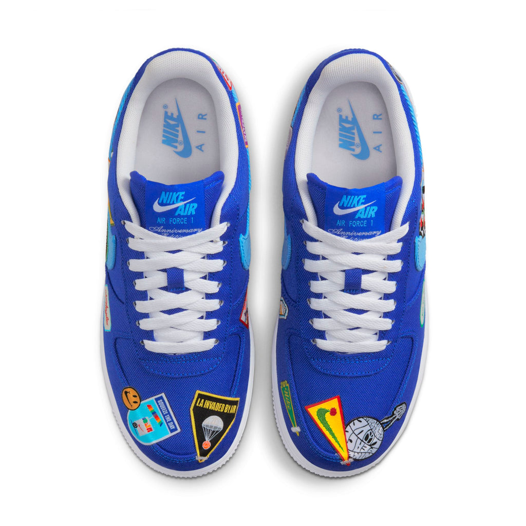 [DX2306-400] Womens Nike Air Force 1 Low '07 PRM 'Los Angeles Patched Up'
