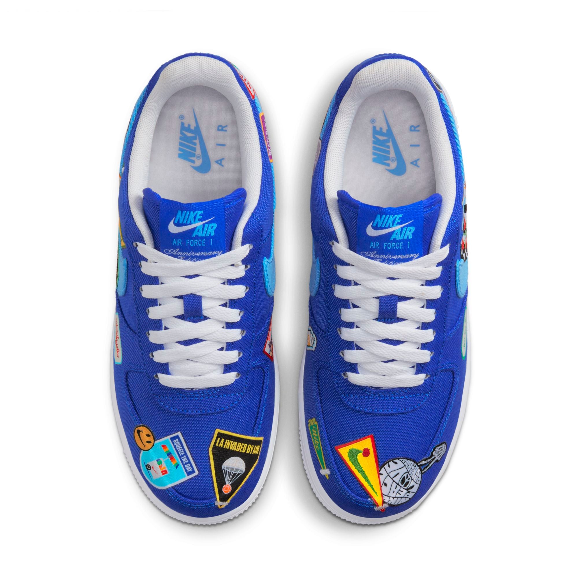 [DX2306-400] Womens Nike Air Force 1 Low '07 PRM 'Los Angeles Patched Up'