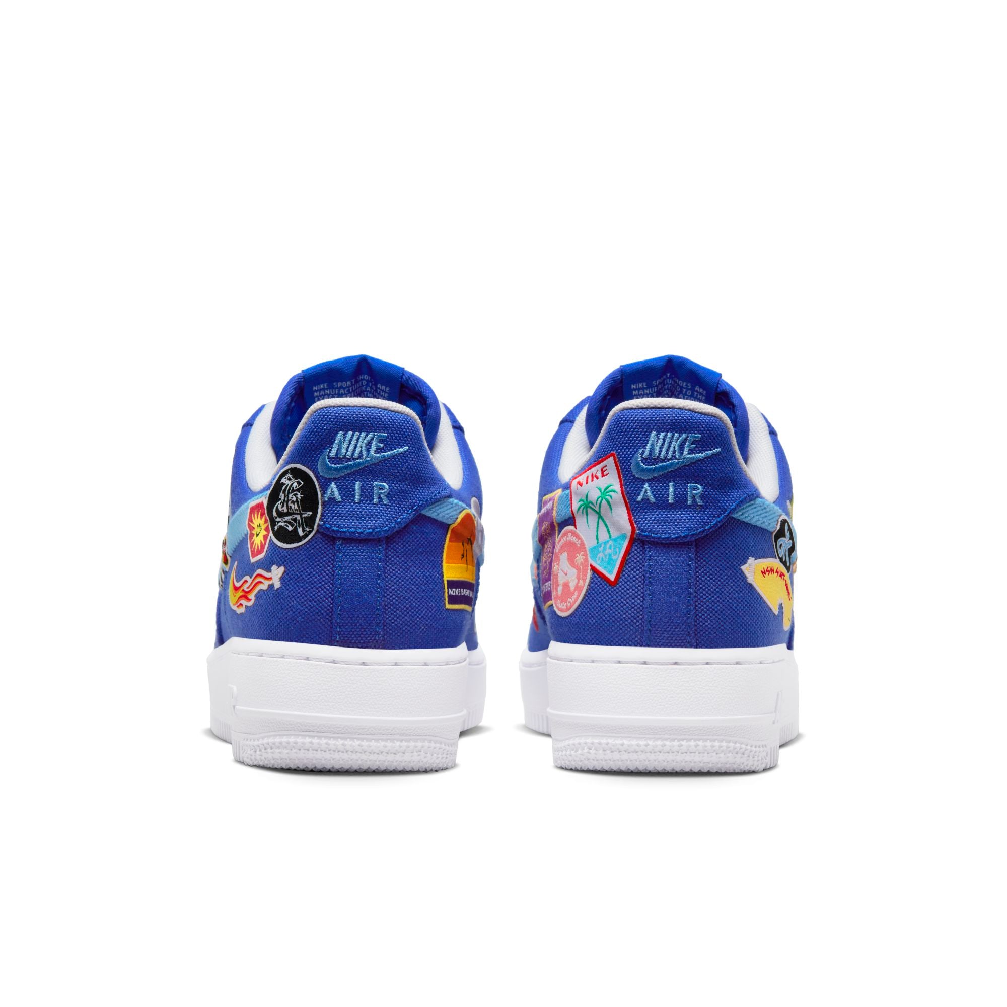 [DX2306-400] Womens Nike Air Force 1 Low '07 PRM 'Los Angeles Patched Up'