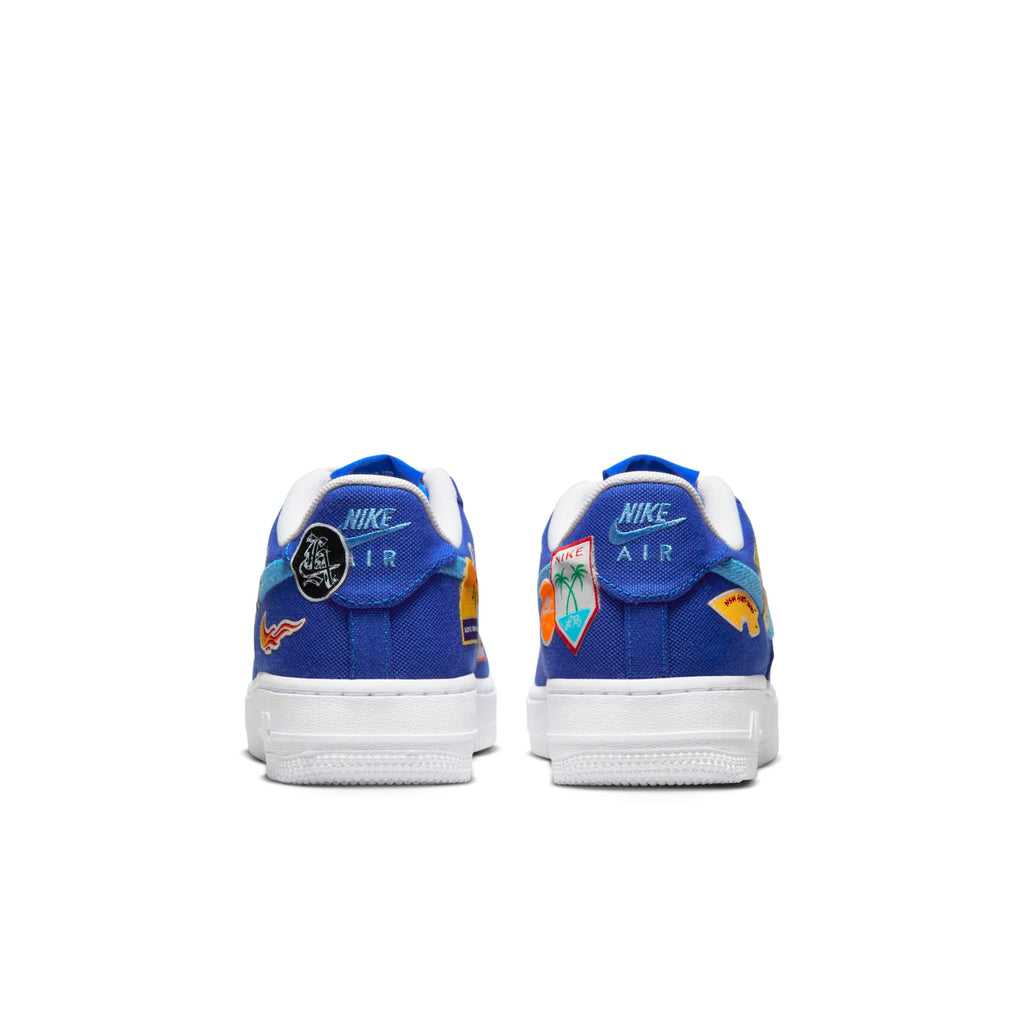 [DX2308-400] Grade School Nike AIR FORCE 1 LOW '07 PRM 'LOS ANGELES PATCHED UP (GS)'