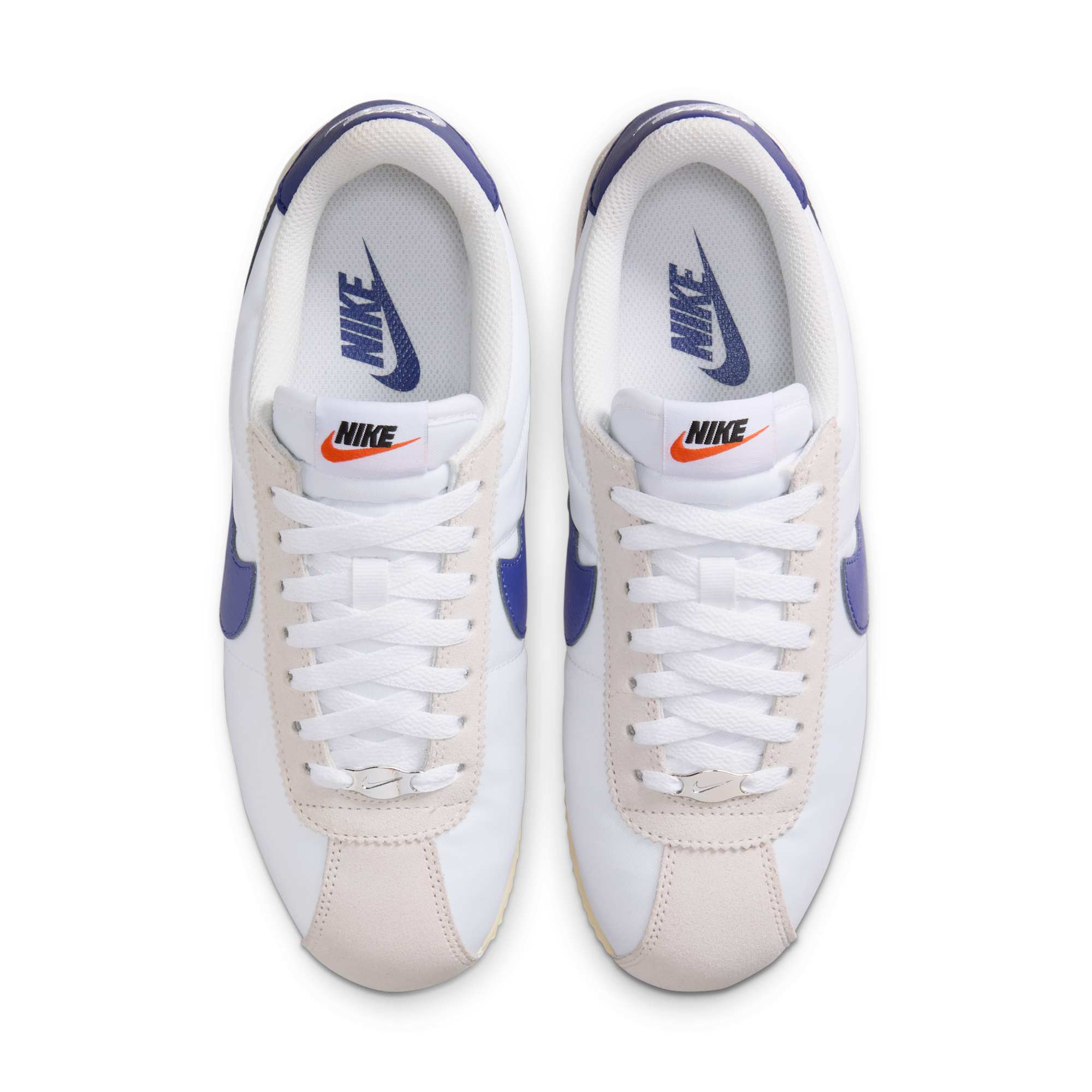 [DZ2795-102] Womens Nike Cortez Textile 'White Phantom Alabaster Deep Night'