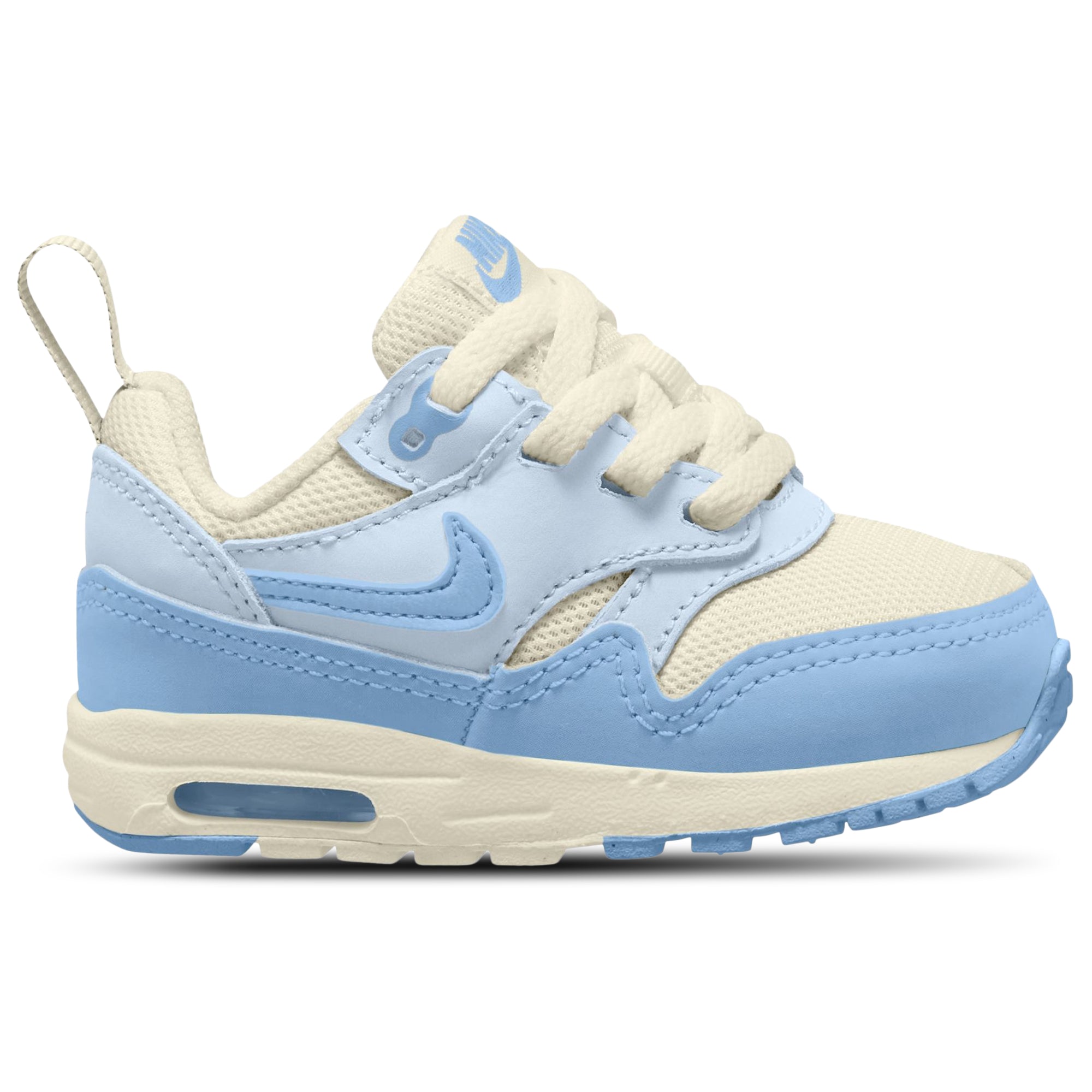 [DZ3309-116] TODDLERS NIKE AIR MAX 1 EASYON 'SAIL BLUE TINT PSYCHIC BLUE'