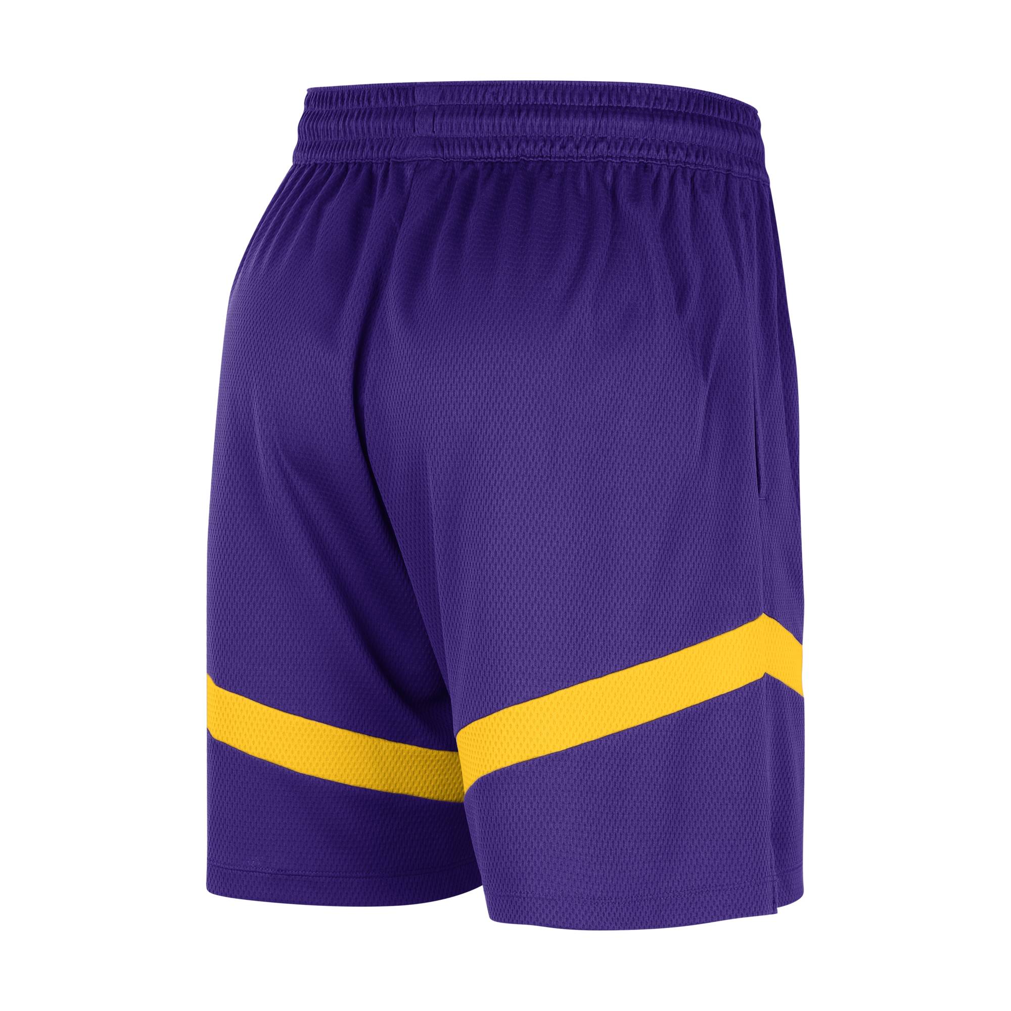 [DZ3722-504] MENS NIKE NBA LAKERS ICON PRACTICE SHORTS