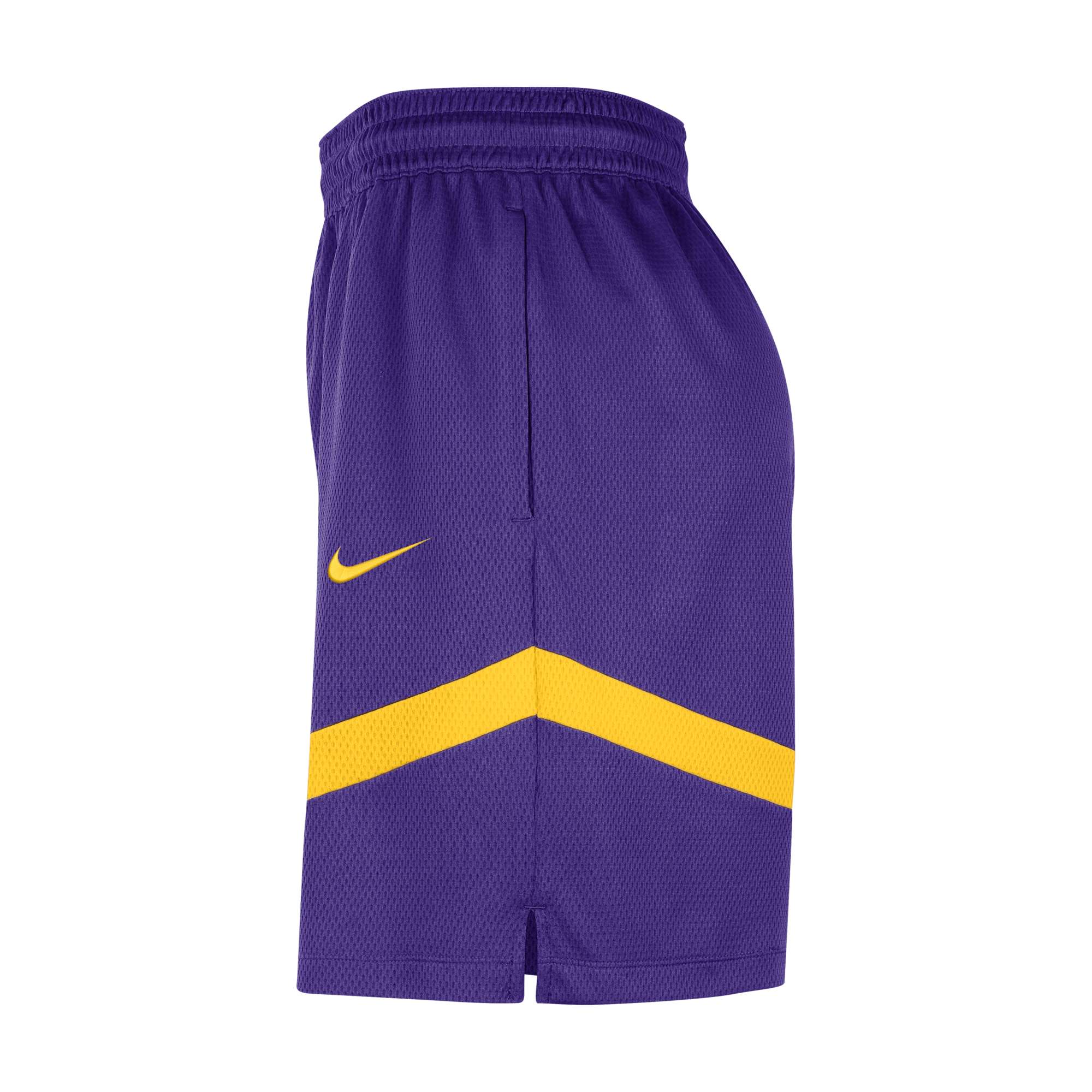 [DZ3722-504] MENS NIKE NBA LAKERS ICON PRACTICE SHORTS