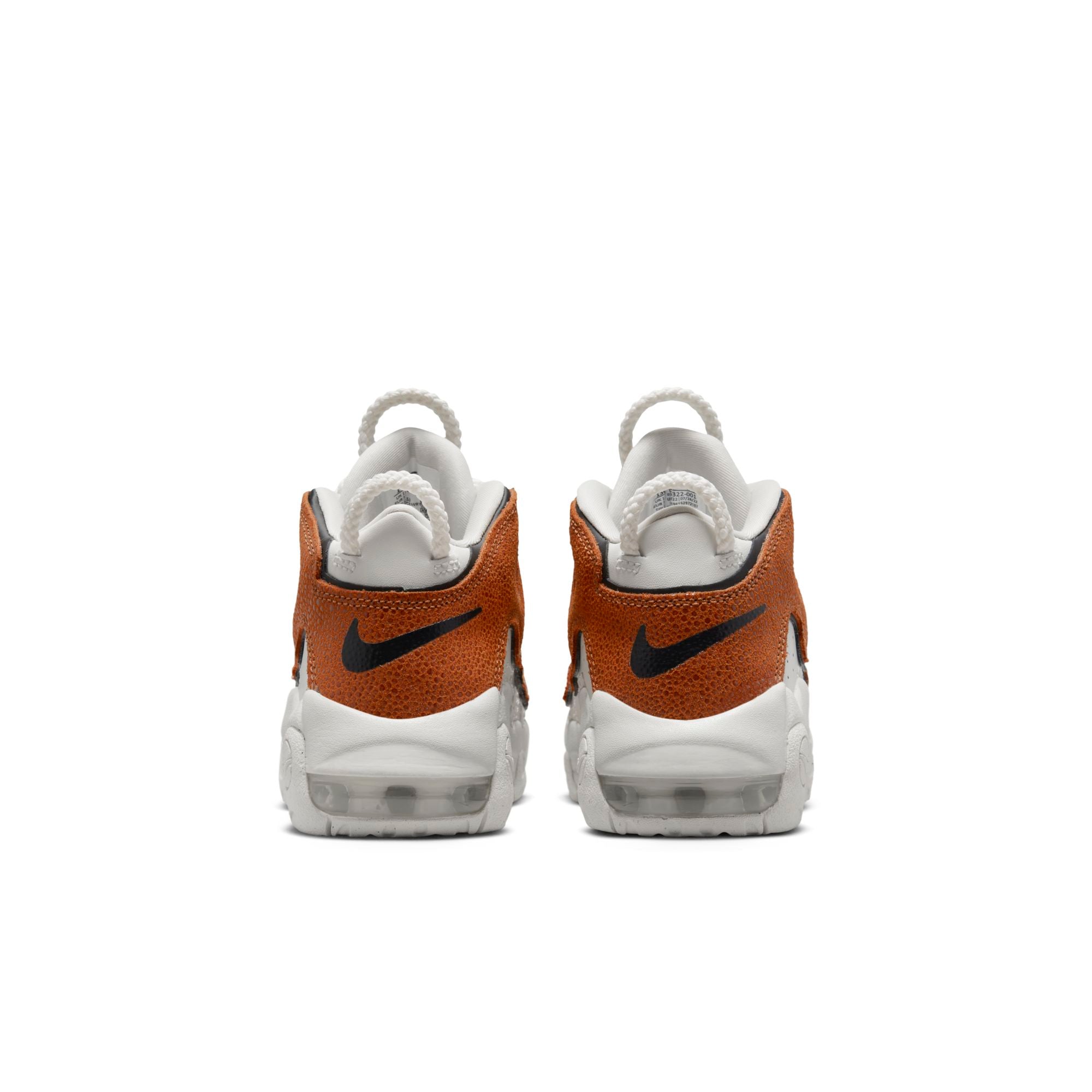 [DZ5322-001] Preschool Nike AIR MORE UPTEMPO PS 'BASKETBALL LEATHER'