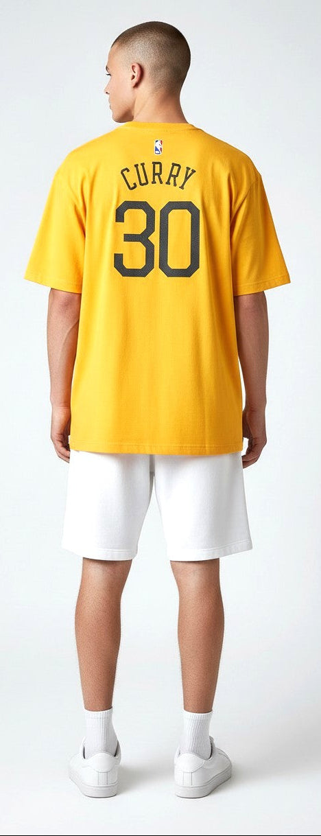 [AH1328-729] WOMENS NIKE NBA GS WARRIORS THE TOWN NAME & NUMBER CURRY T-SHIRT