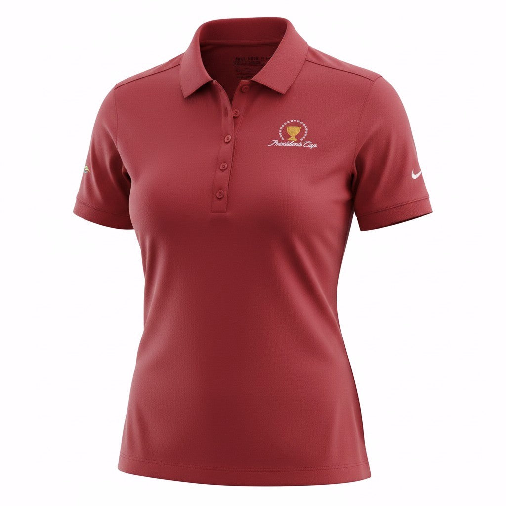 [725582-613] WOMENS NIKE VICTORY SOLID POLO 'PRESIDENT CUP'
