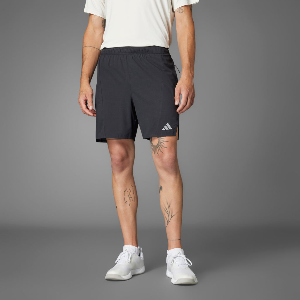 [IS3732] MENS ADIDAS DESIGNED FOR TRAINING HIIT WORKOUT HEAT.RDY SHORTS