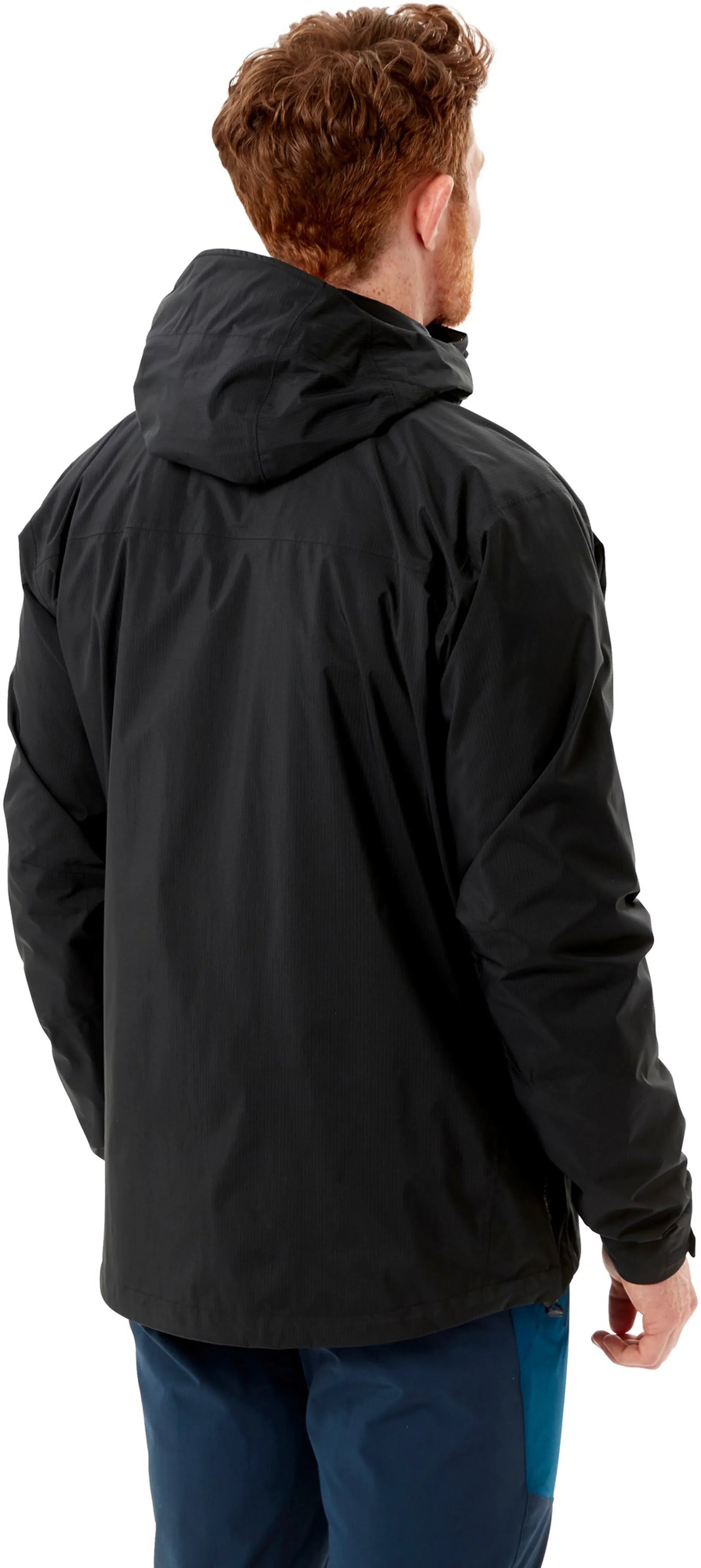 [QWG-78-BL] MENS RAB DOWNPOUR PLUS 2.0 WATERPROOF JACKET