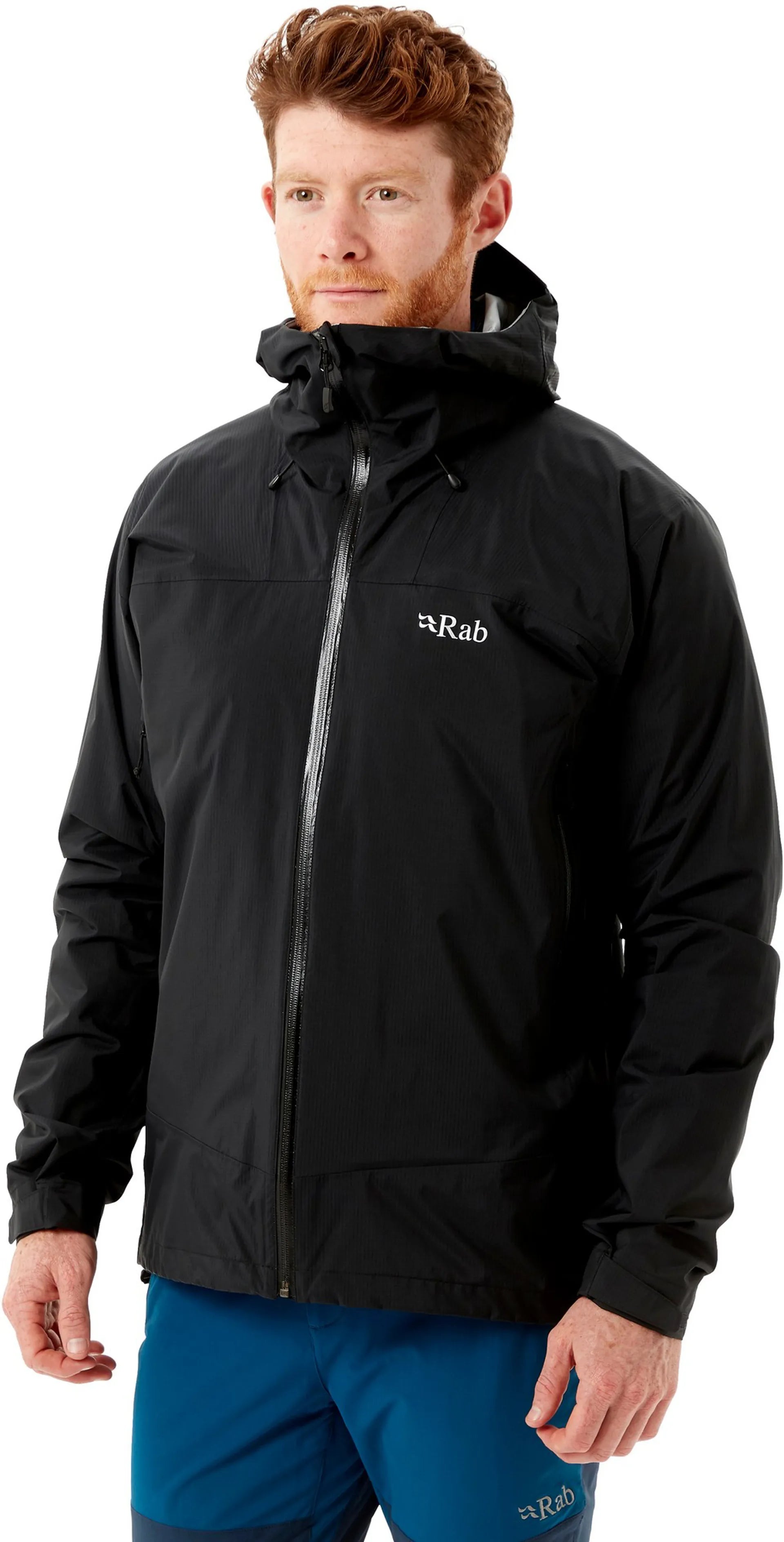 [QWG-78-BL] MENS RAB DOWNPOUR PLUS 2.0 WATERPROOF JACKET