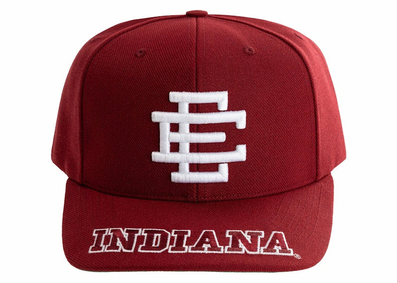 [CAINDCOT-MARWHT-ADJ] MENS ERIC EMANUEL MLB EE COLLEGE INDIANA CAP SS24