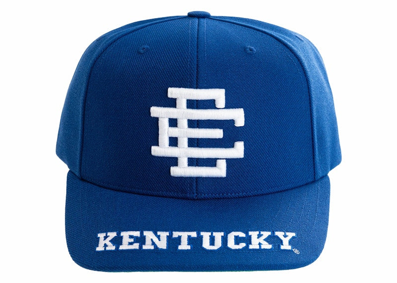 [CAUOKCOT-KENWHT-ADJ] MENS ERIC EMANUEL MLB EE COLLEGE KENTUCKY CAP SS24