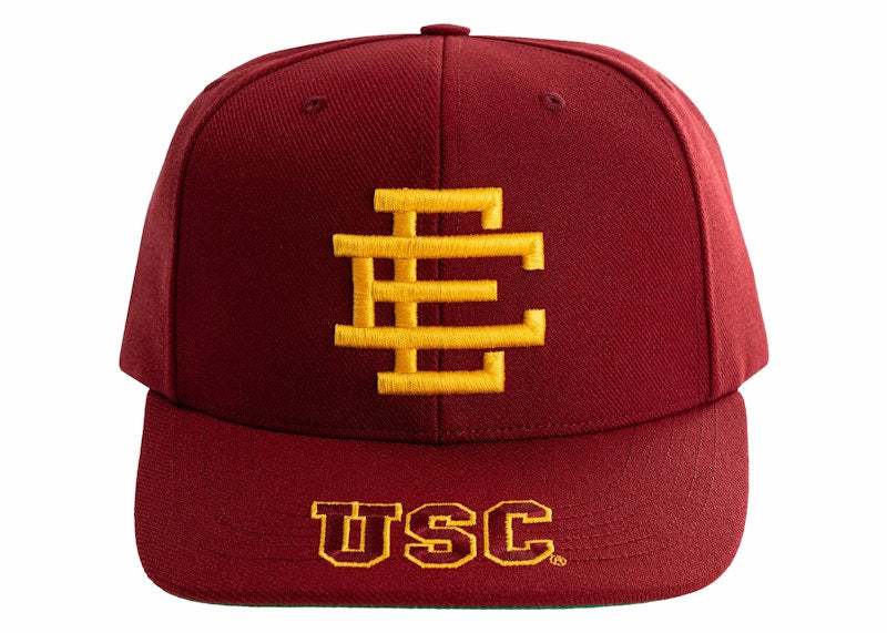 [CAUSCCOT-REDYEL-ADJ] MENS ERIC EMANUEL MLB EE COLLEGE USC CAP SS24