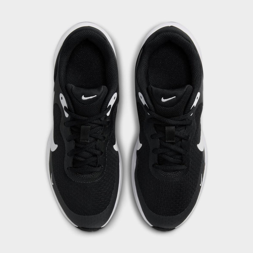 [FB7689-003] GRADE SCHOOL NIKE REVOLUTION 7 'BLACK WHITE'