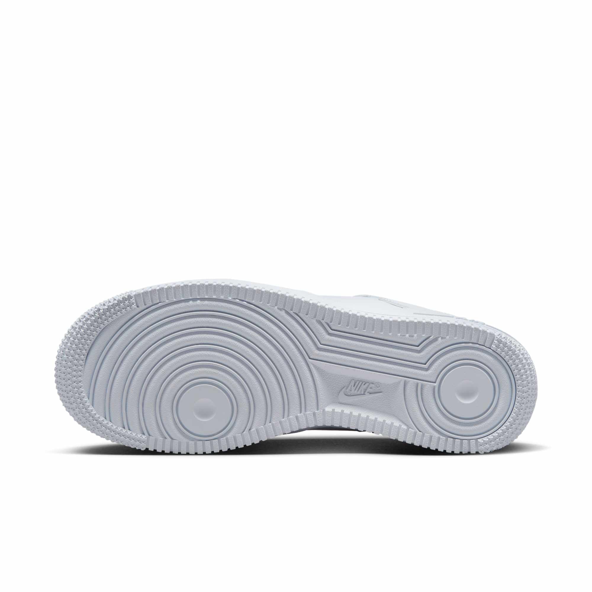 [FB8251-100] Womens Nike AIR FORCE 1 LOW '07 SE 'JUST DO IT TRIPLE WHITE (W)'