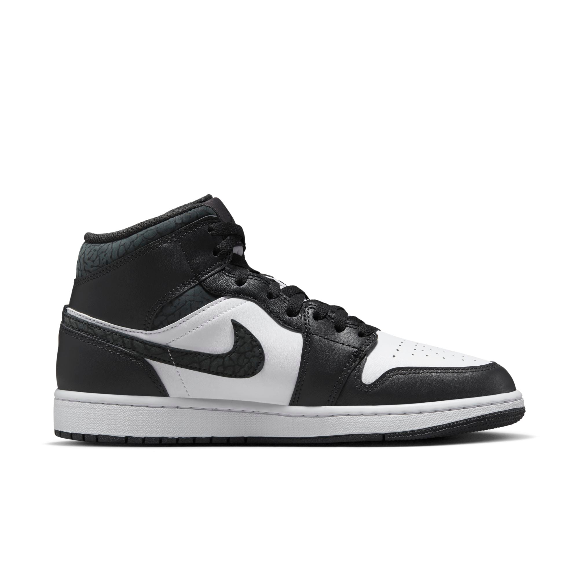 [FB9911-001] Mens Air Jordan Retro 1 Mid SE 'Panda Elephant'