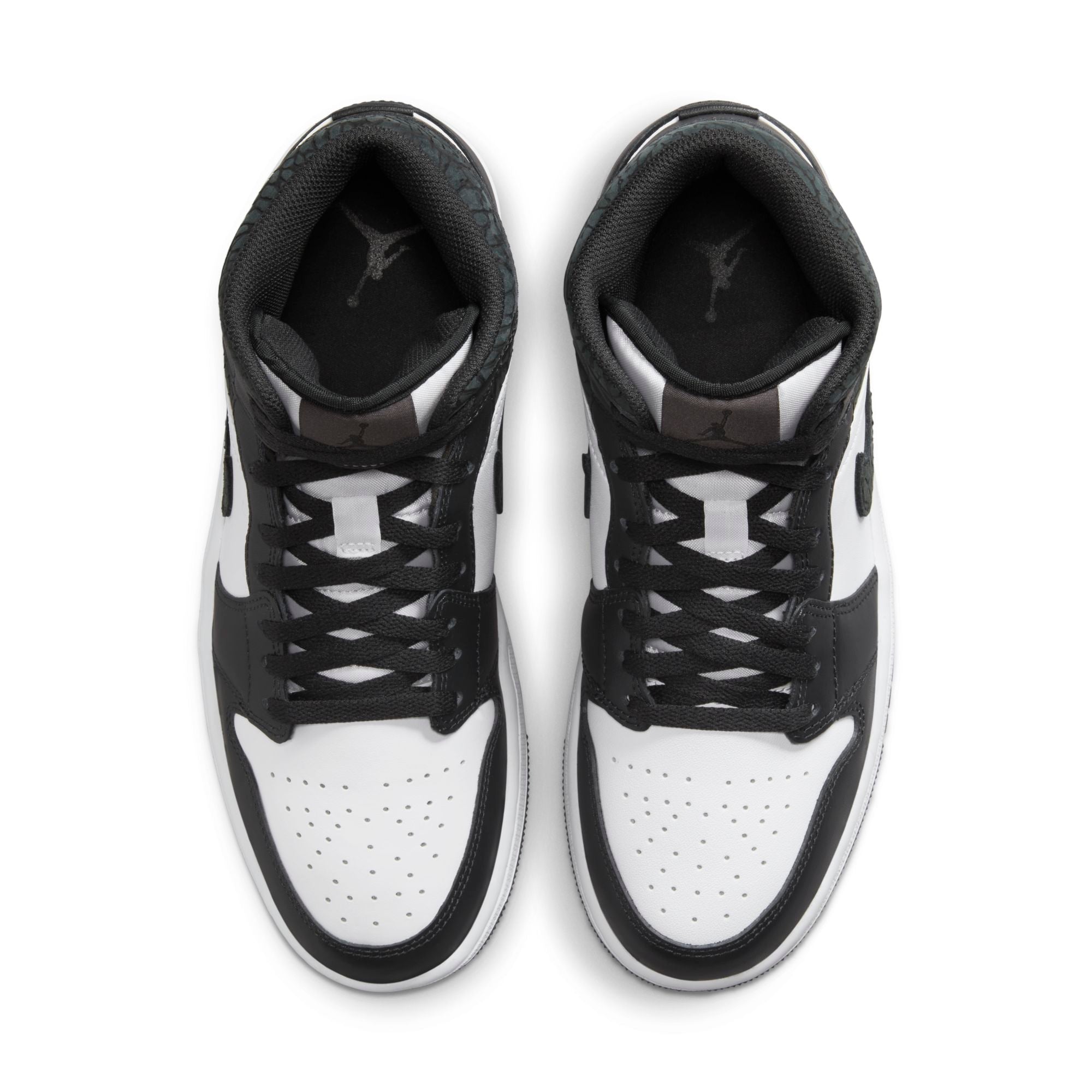 [FB9911-001] Mens Air Jordan Retro 1 Mid SE 'Panda Elephant'
