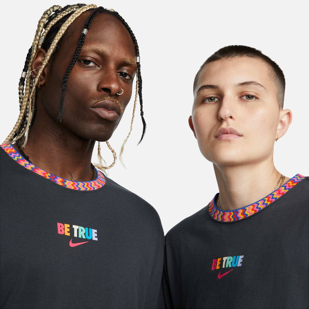 [FD0861-060] MENS NIKE BE TRUE LONG SLEEVE TEE SHIRT 'BLACK'
