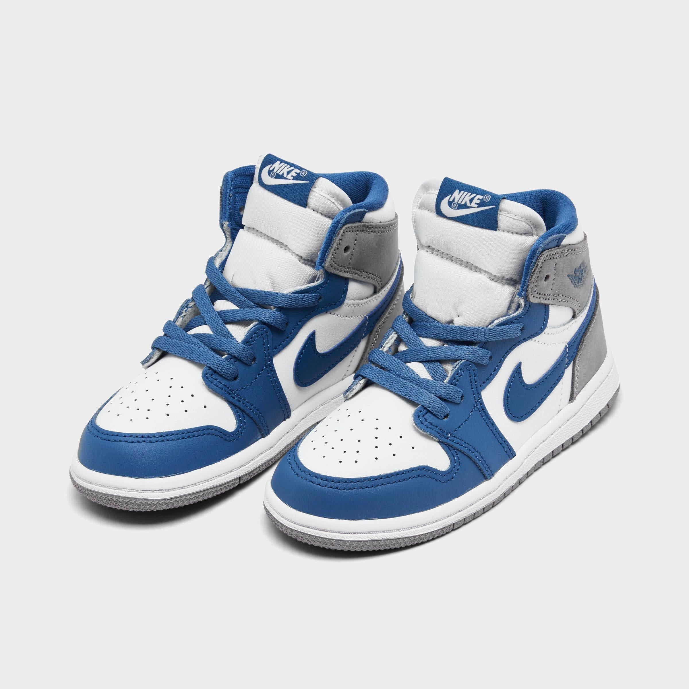 [FD1413-410] TODDLERS AIR JORDAN RETRO 1 HIGH OG 'TRUE BLUE (TD)'