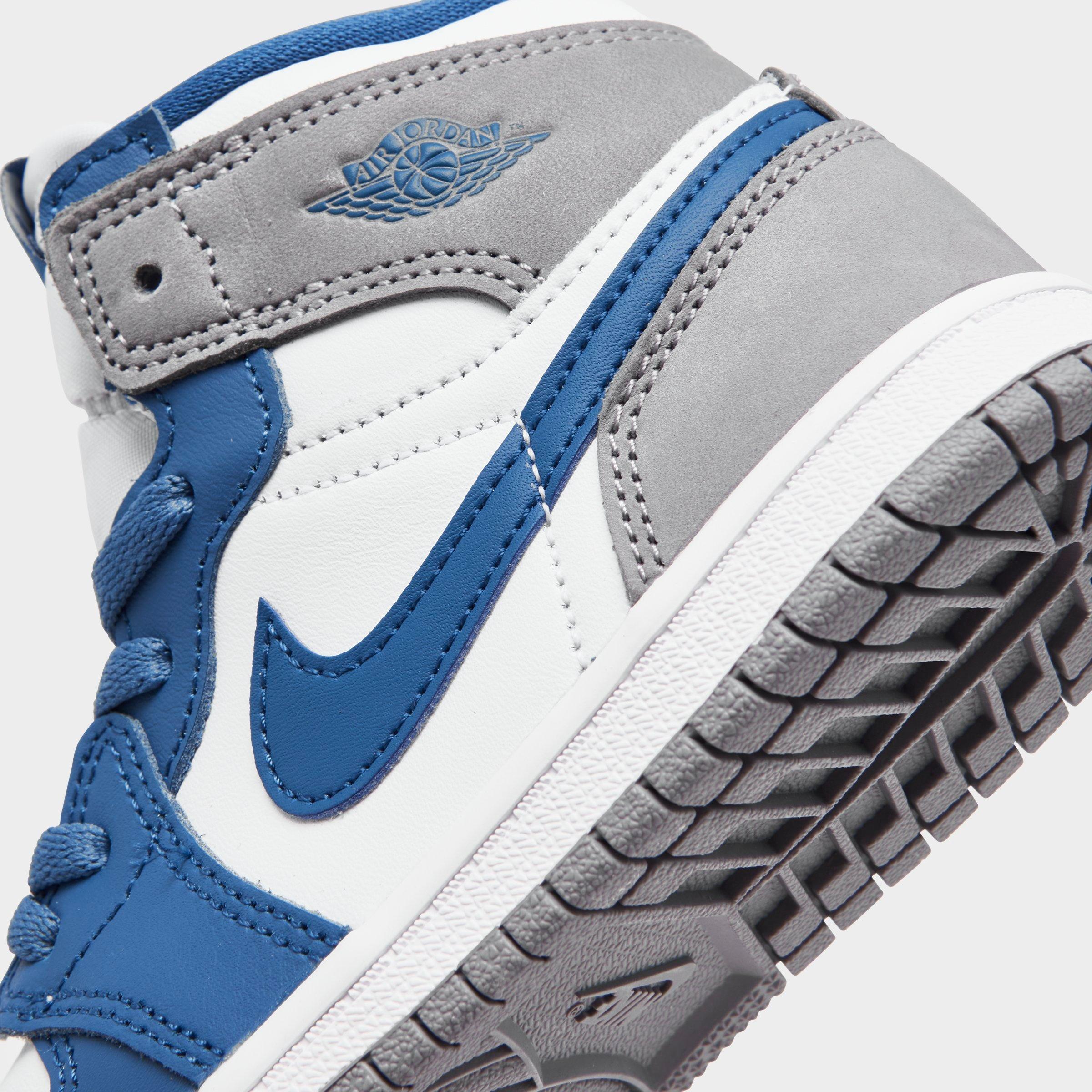 [FD1413-410] TODDLERS AIR JORDAN RETRO 1 HIGH OG 'TRUE BLUE (TD)'