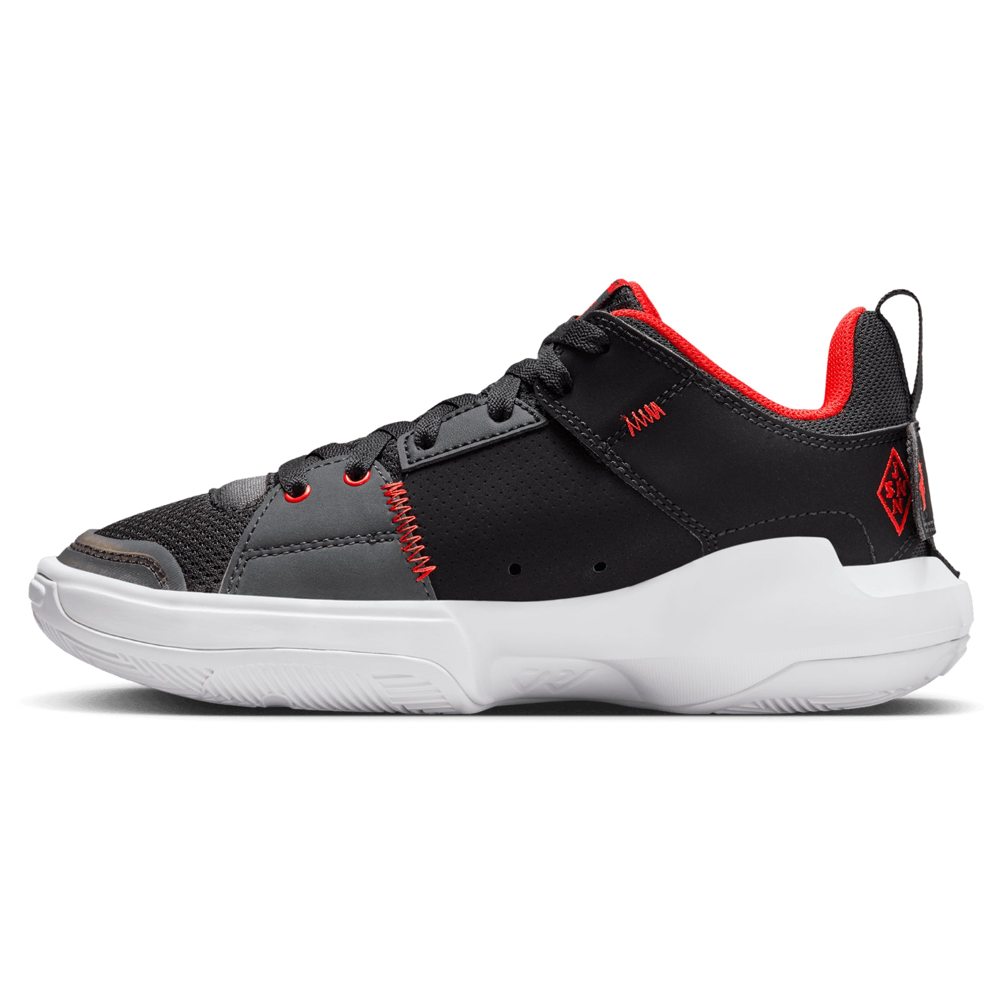 [FD2338-006] GRADE SCHOOL AIR JORDAN ONE TAKE 5 'BLACK HABANERO RED'