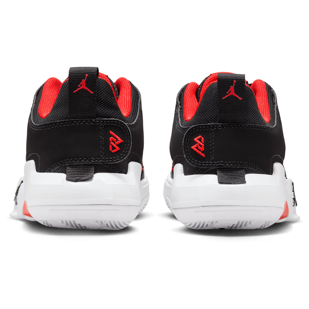[FD2338-006] GRADE SCHOOL AIR JORDAN ONE TAKE 5 'BLACK HABANERO RED'