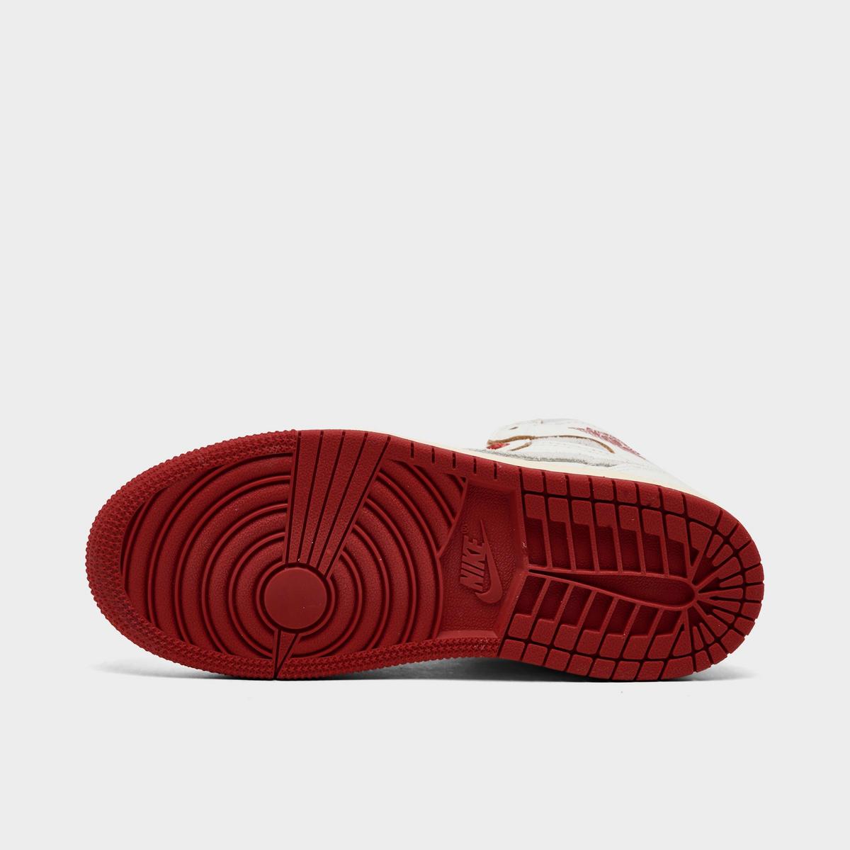 [FD2597-100] PRESCHOOL AIR JORDAN RETRO 1 HIGH OG 'RARE AIR SAIL CINNABAR'